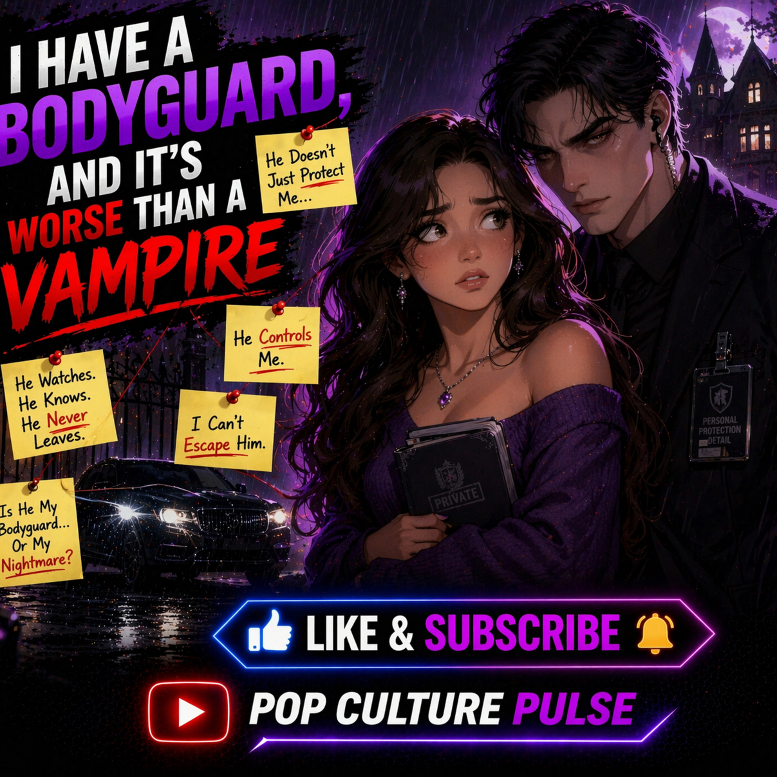 I Have a Bodyguard, and It's Worse than a Vampire episode artwork
