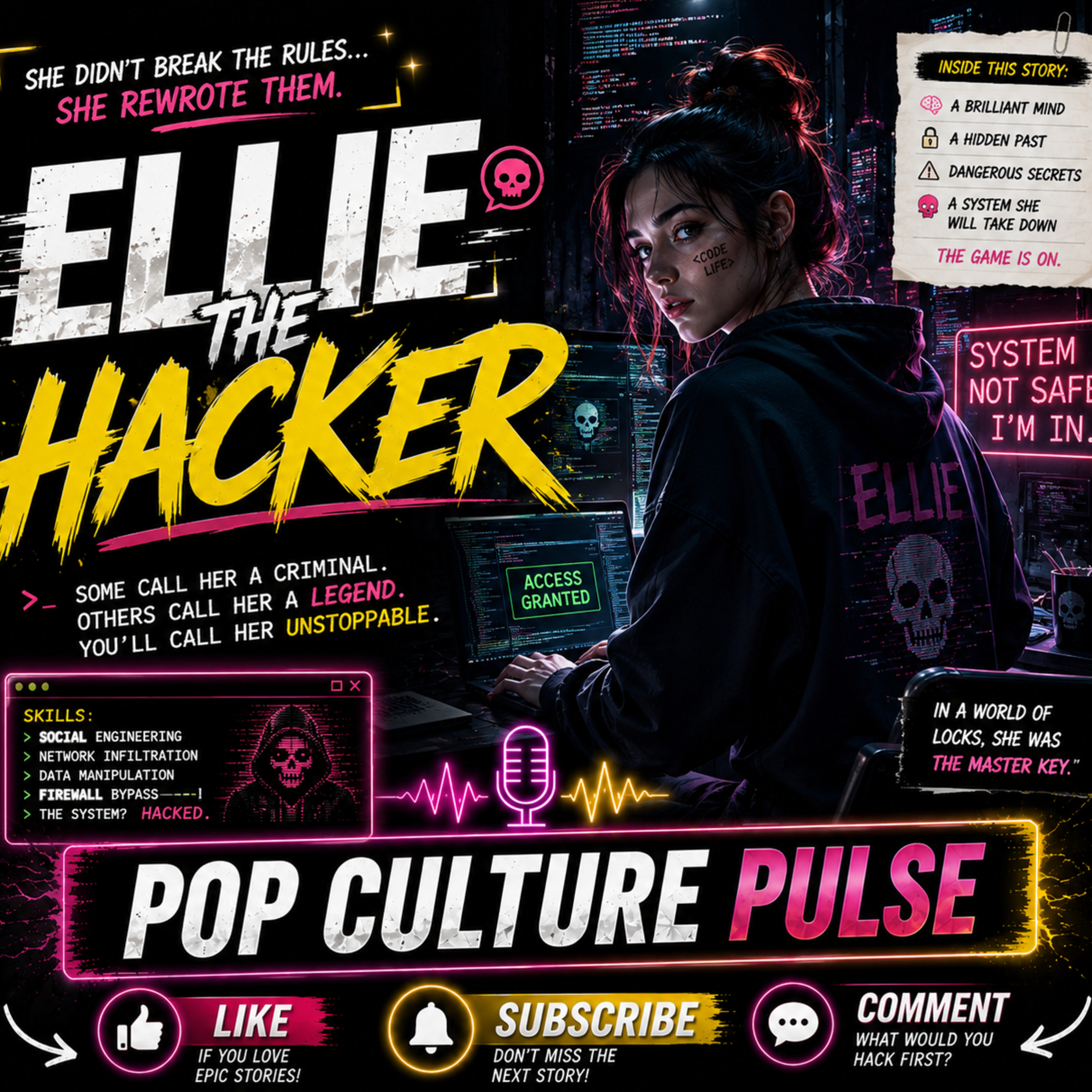 Ellie The Hacker episode artwork
