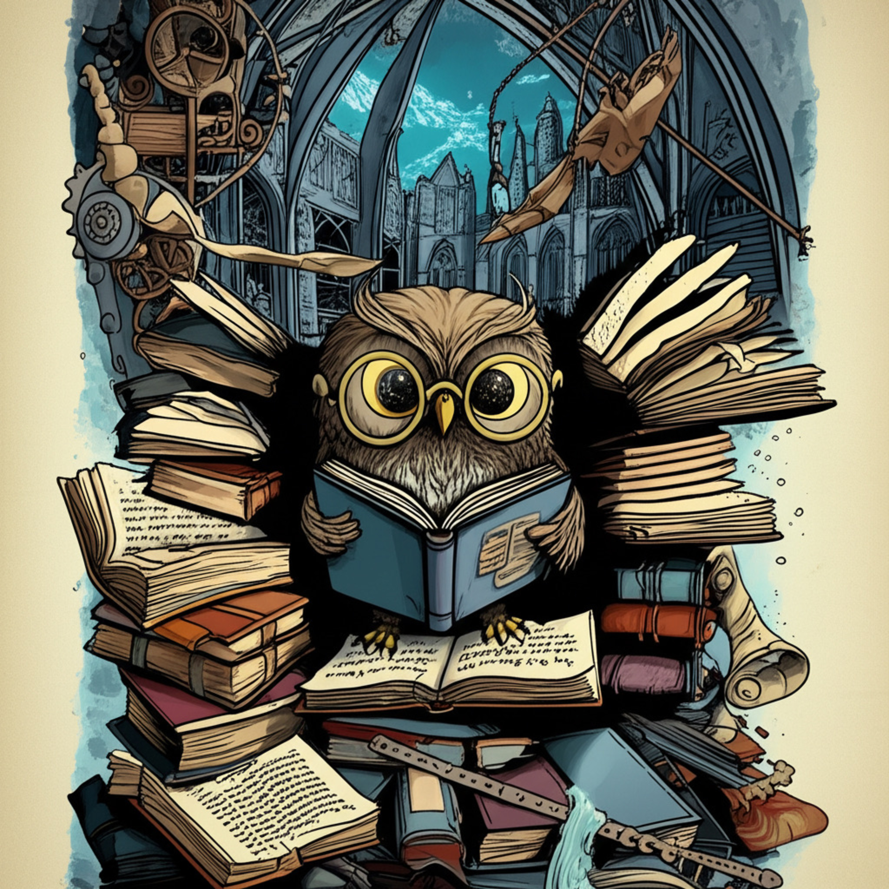 Riddle Owlington and the Secrets of the Sunken Archives episode artwork