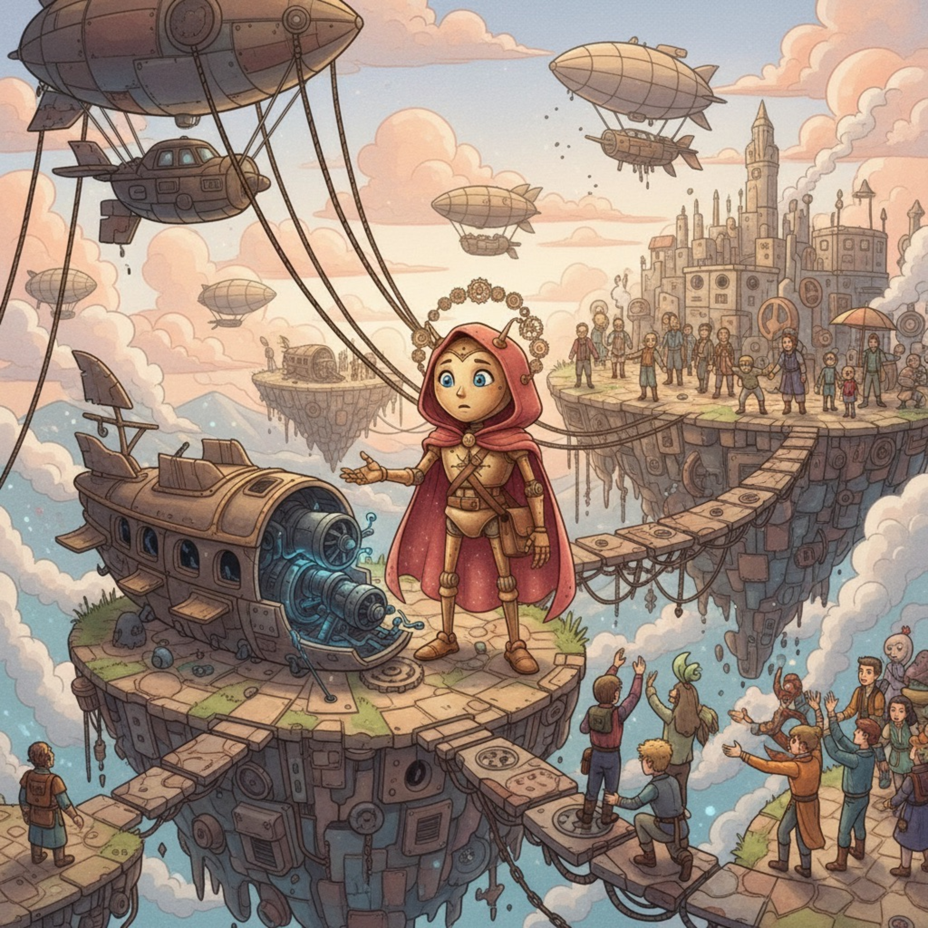 The Heart of the Airship | A Story of Teamwork and Brass