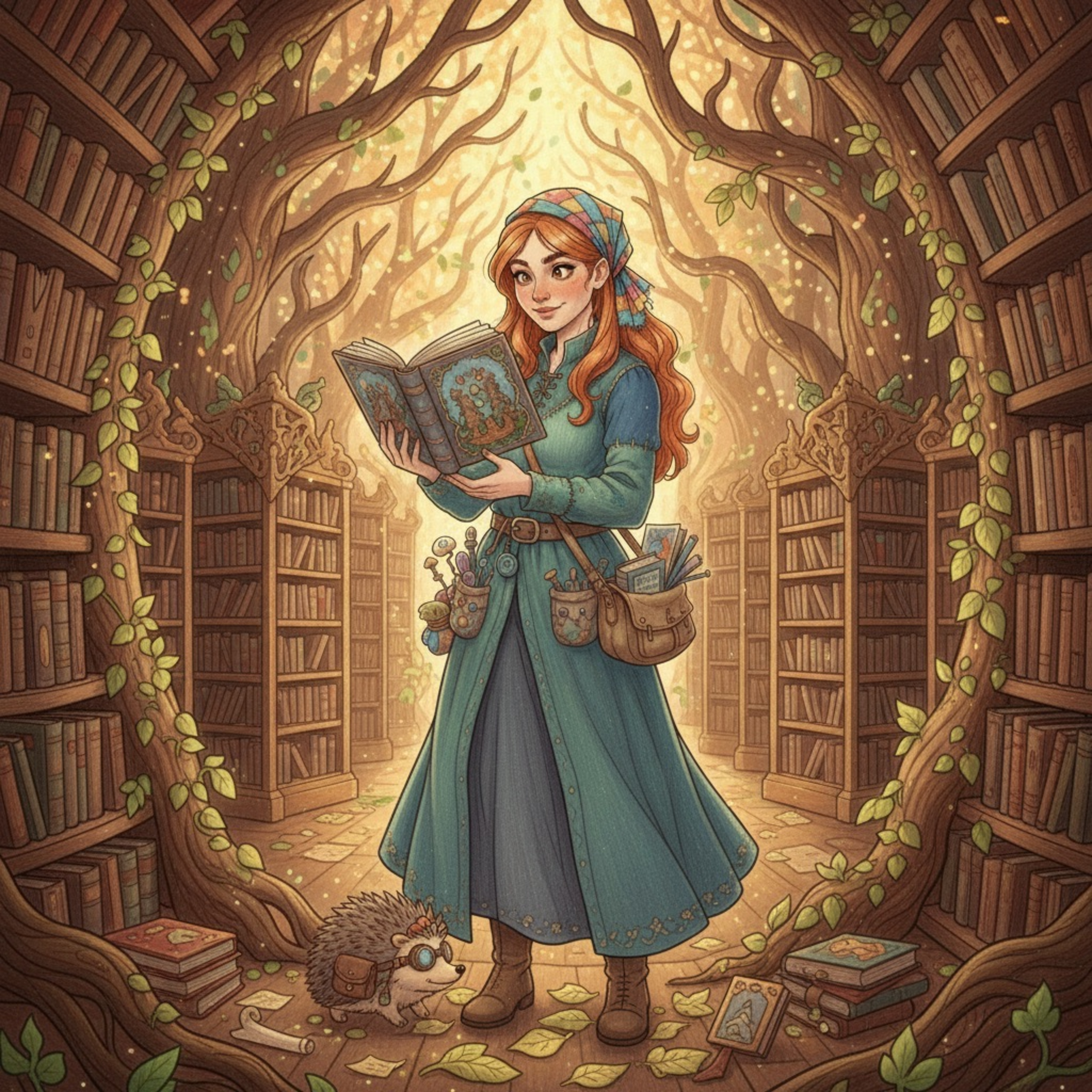 Maple Croft and the Frozen Library | A Story of Stories and Courage episode artwork