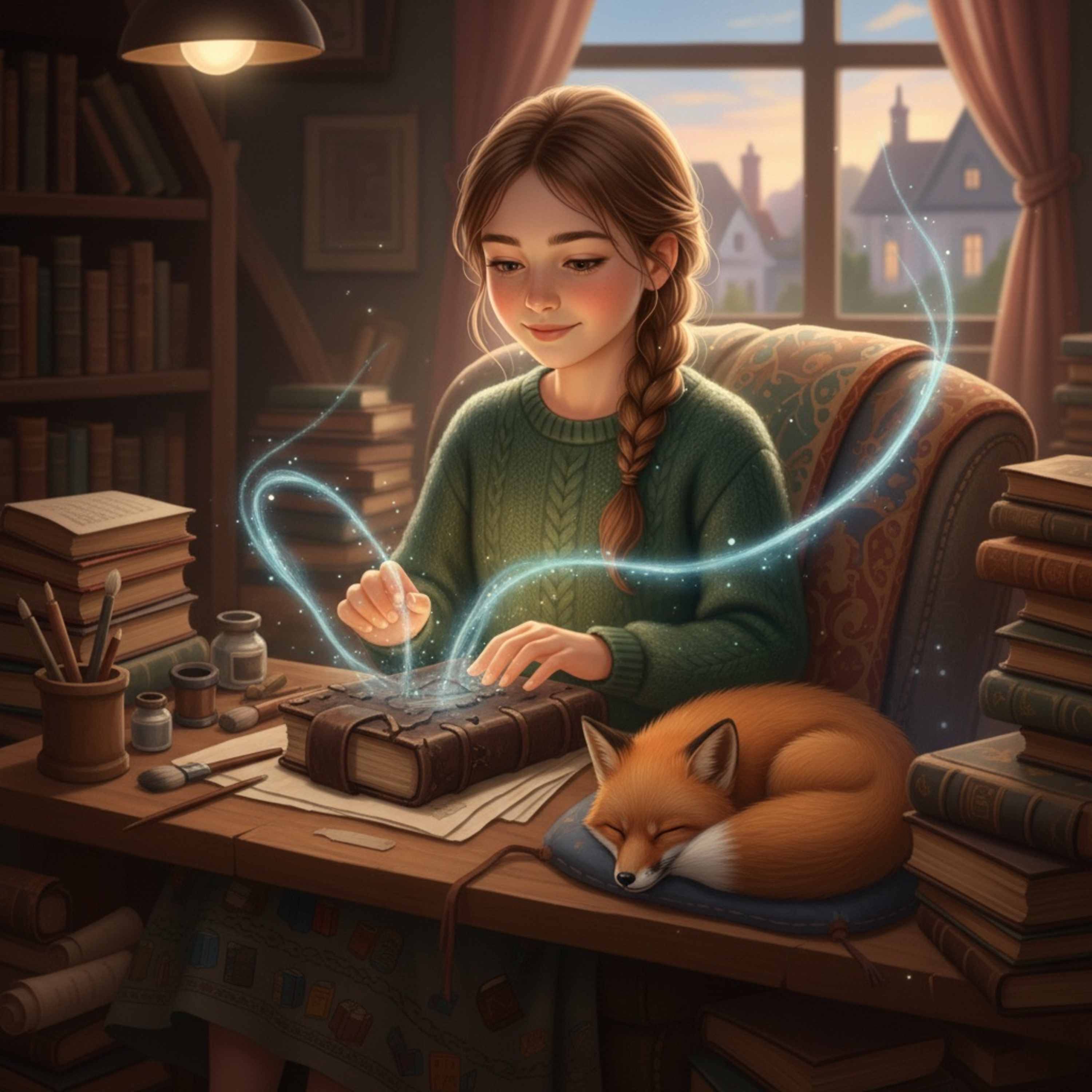 Sam Threshold and the Burned Manuscript | A Story of Secrets and Healing episode artwork
