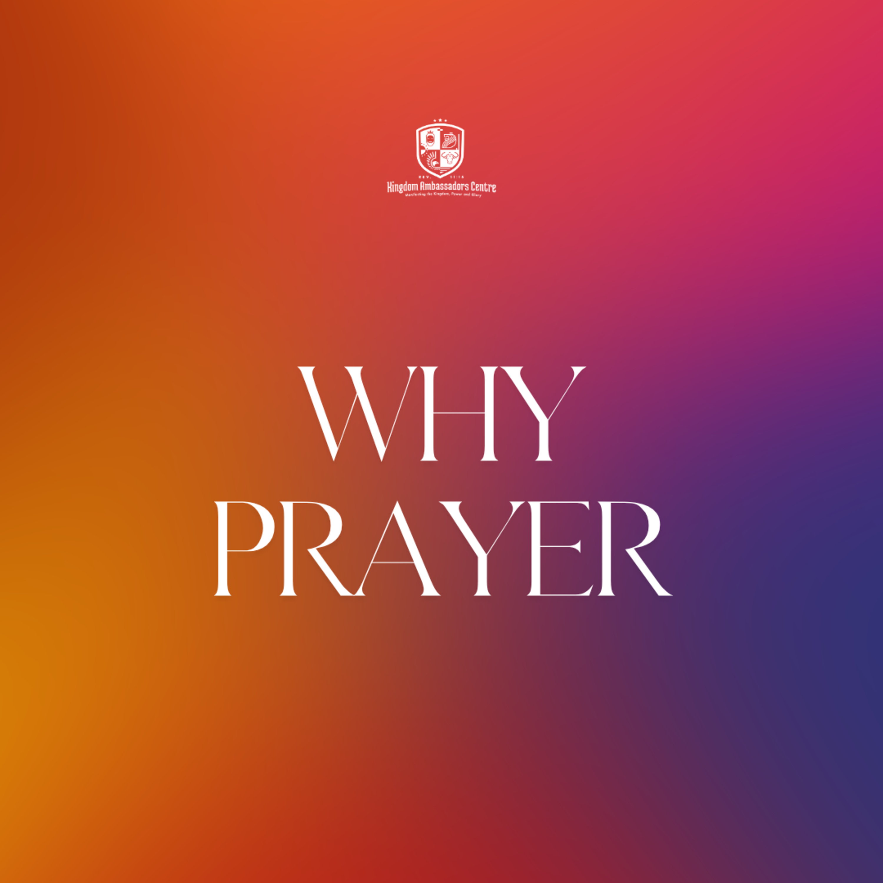 Why Prayer? episode artwork