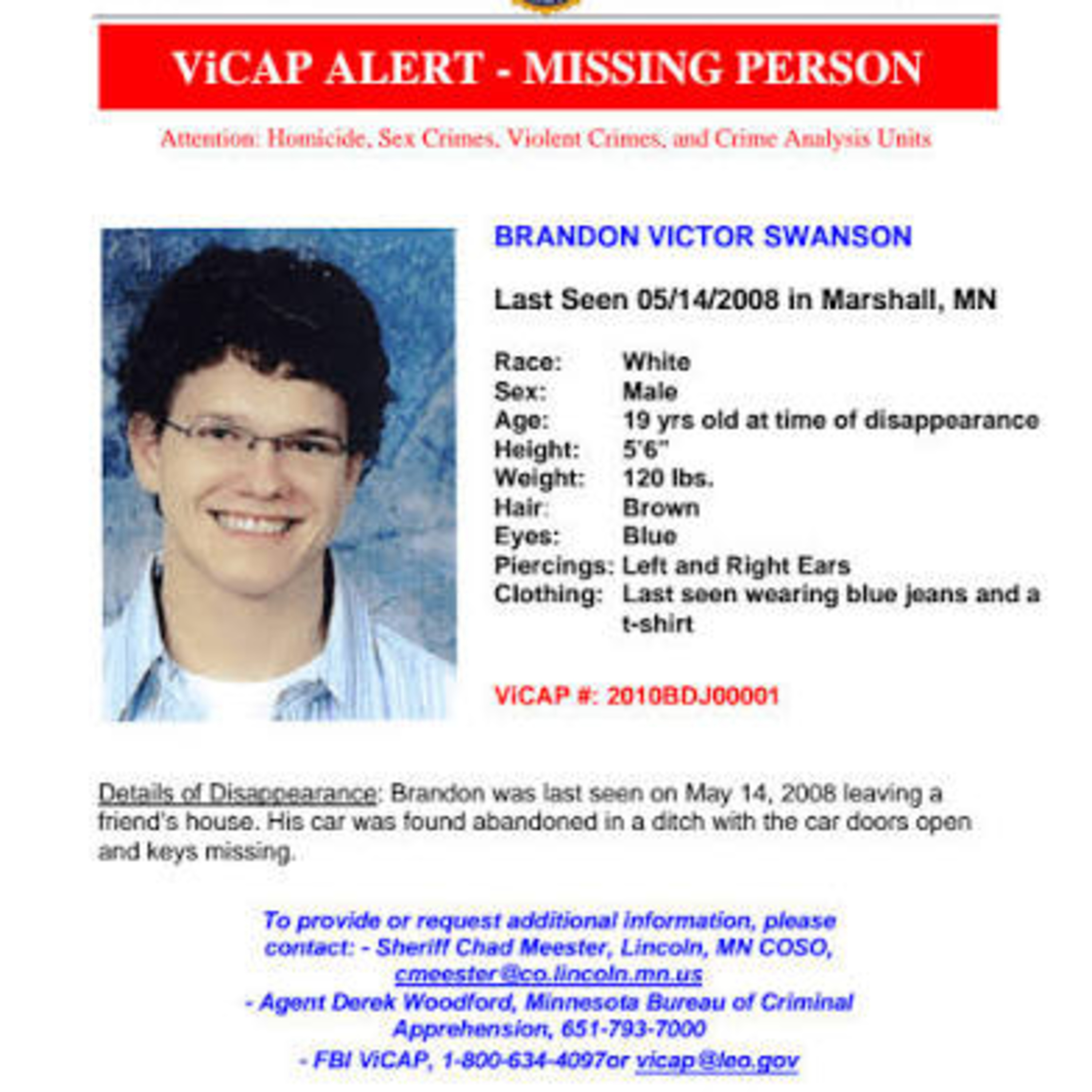 "The Night the Map Went Silent: Where is Brandon Swanson?" episode artwork