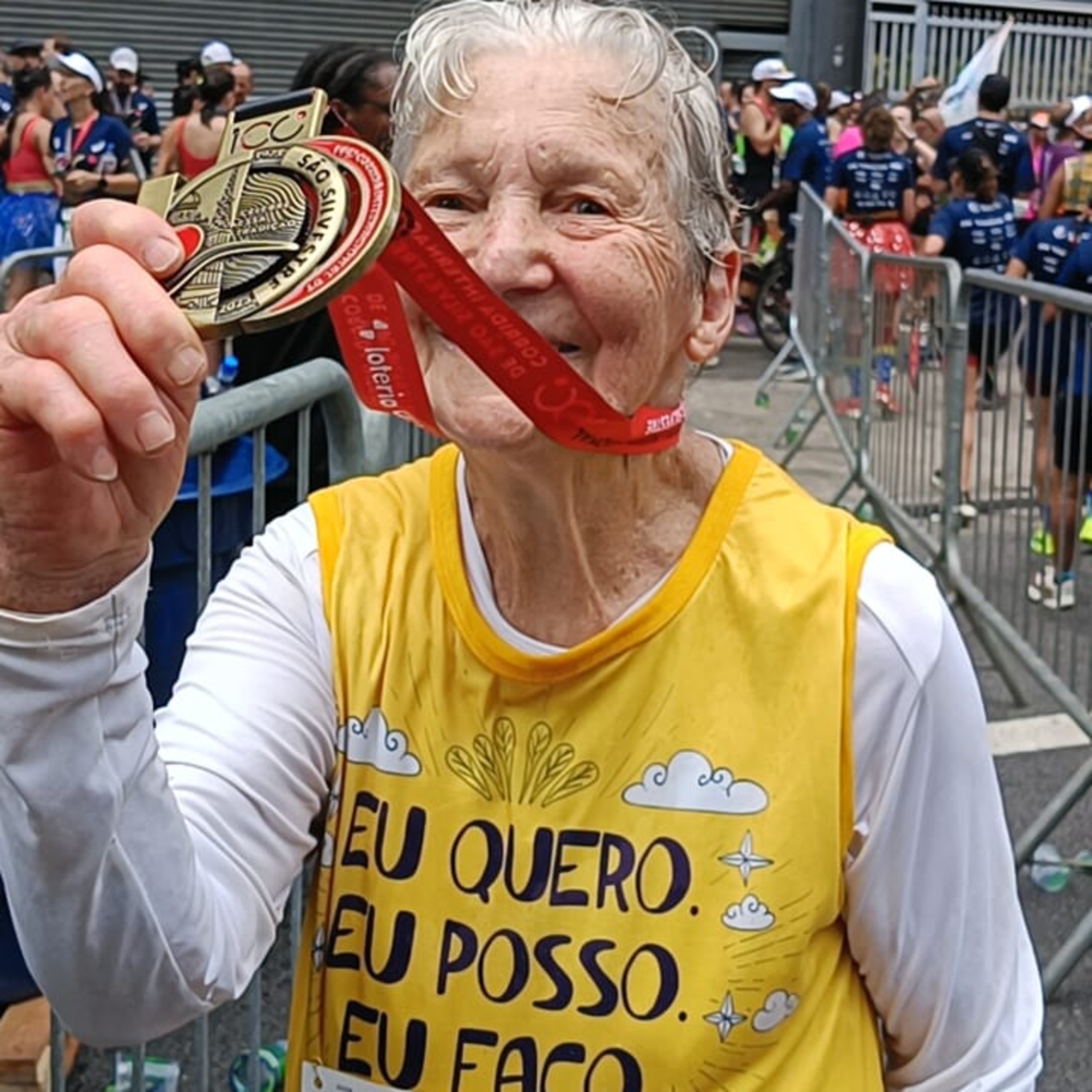 “Amo minha liberdade e quero chegar aos 100 anos numa pista de corrida”, afirma Therezinha Martucci.