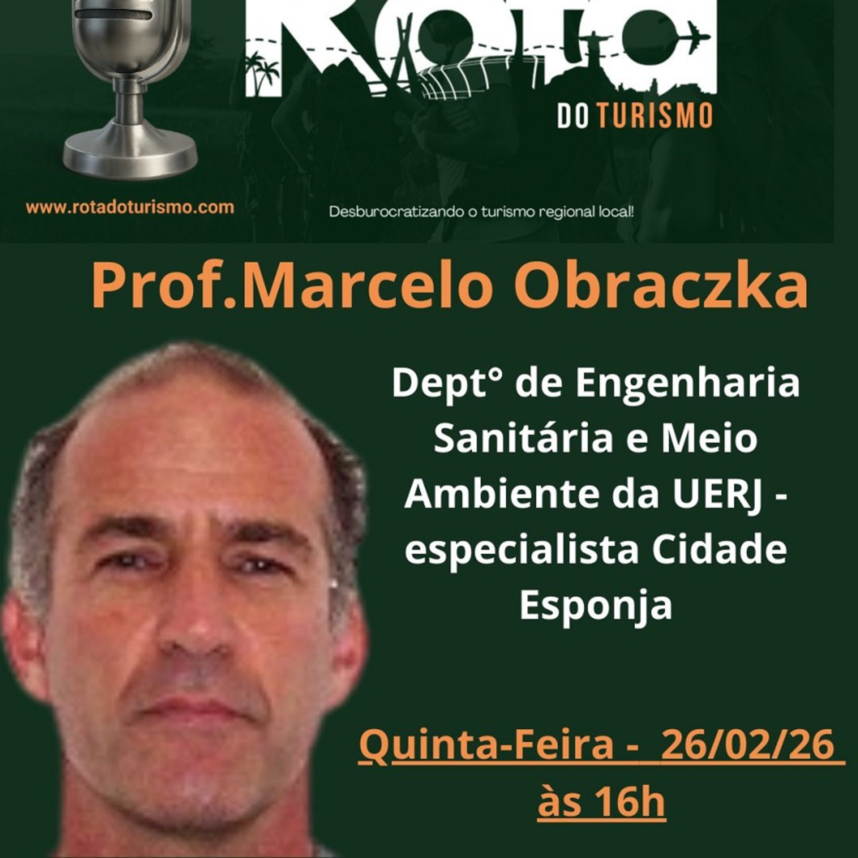 Marcelo Obraczka explica se municipios brasileiros estão preparados para ser cidade esponja