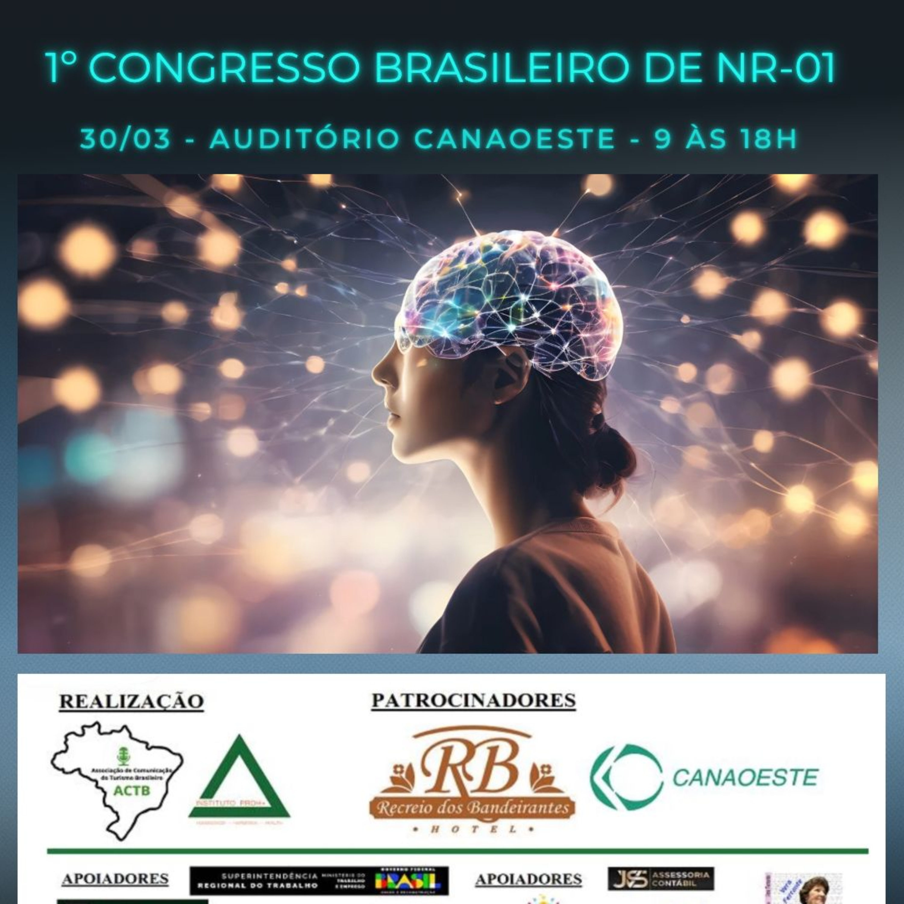1º Congresso Brasileiro NR-01, destaca a urgência da gestão de riscos psicossociais nas empresas