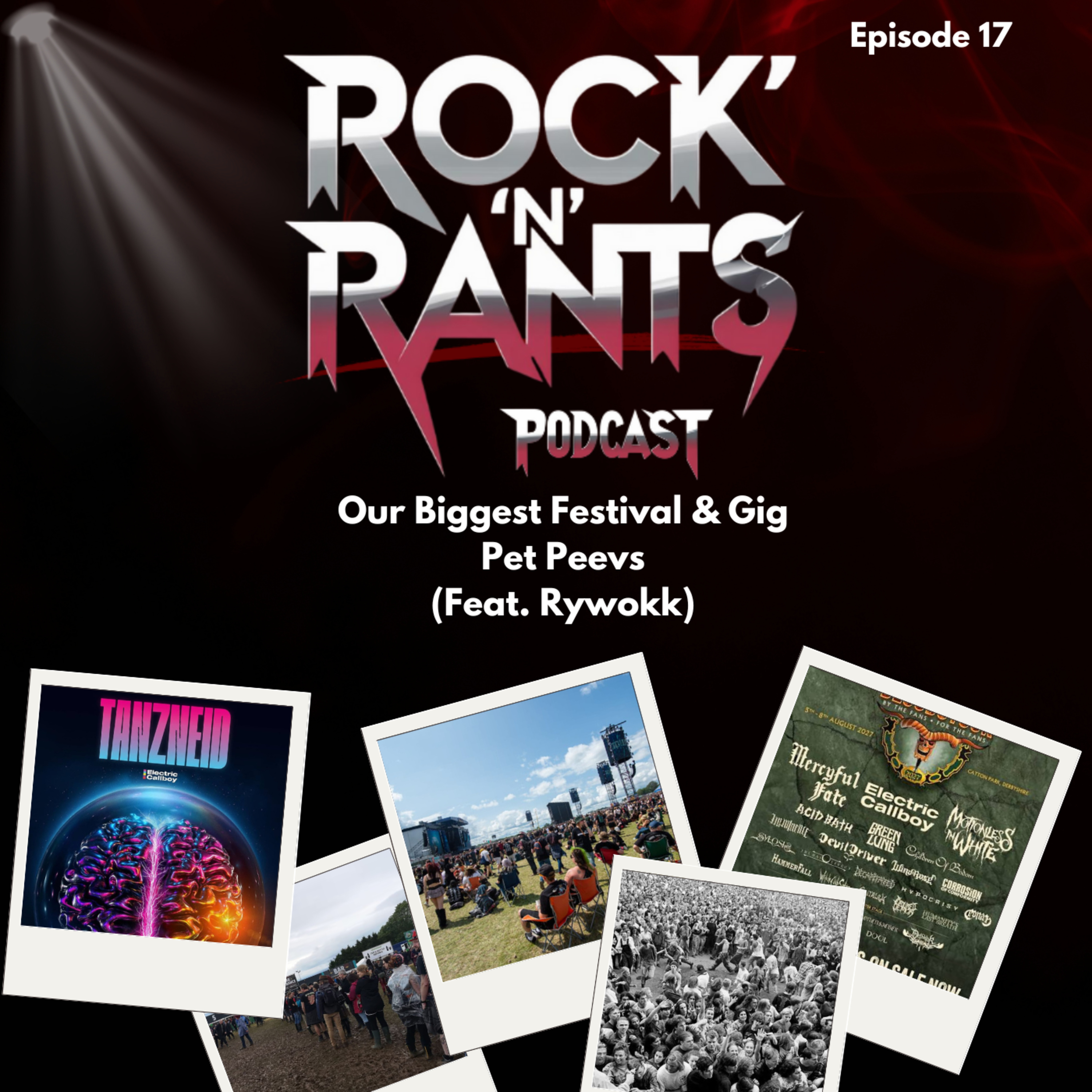 Episode 17 - Our Biggest Festival & Gig Pet Peeves (Feat. Rywokk) episode artwork