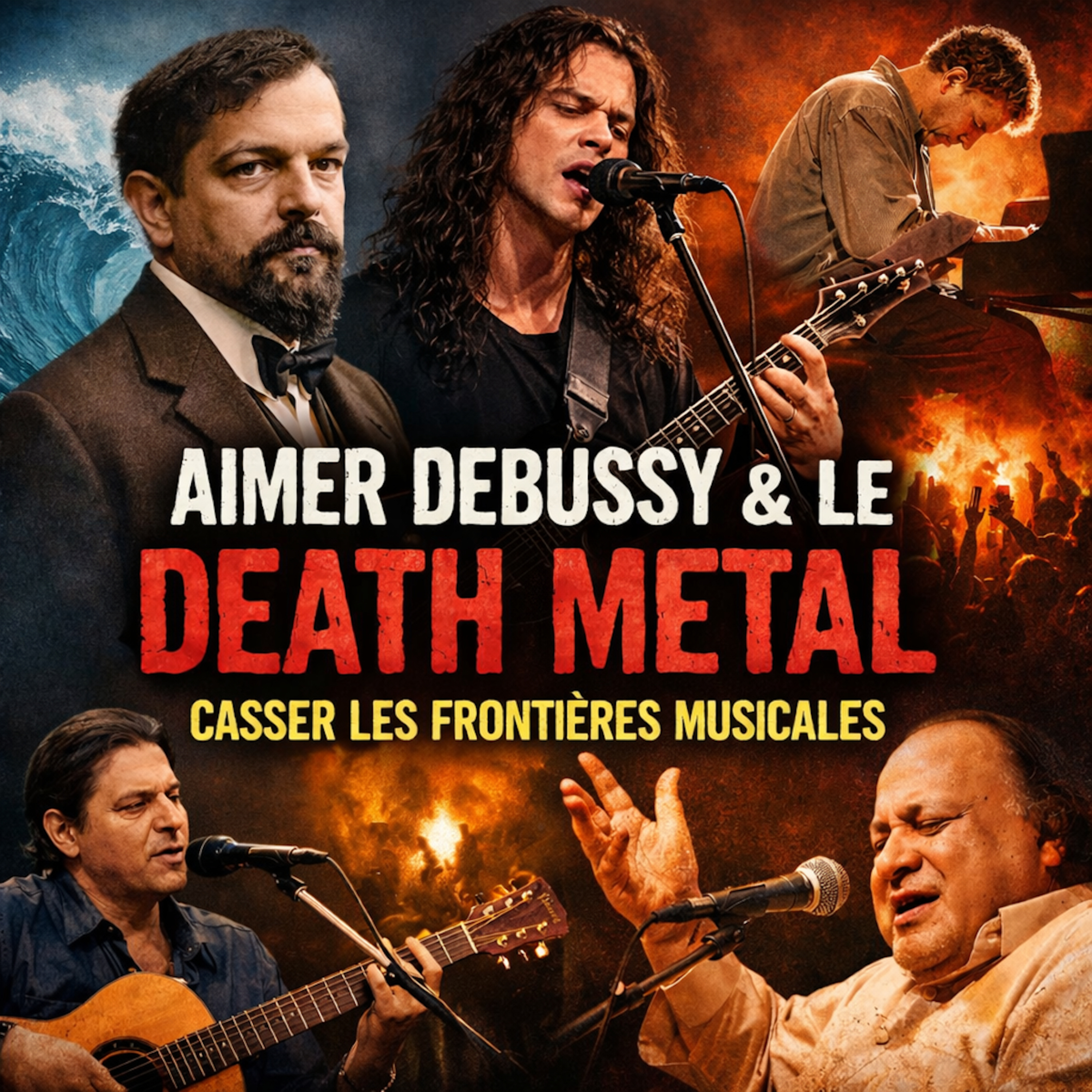 Aimer Debussy et le Death Metal : casser les frontières musicales