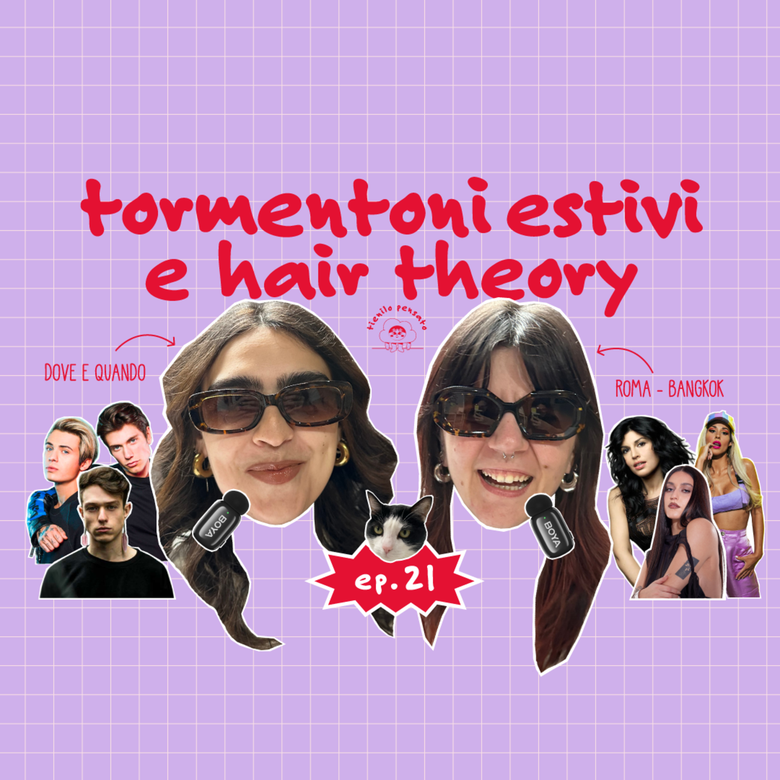 21 | tormentoni estivi e hair theory episode artwork