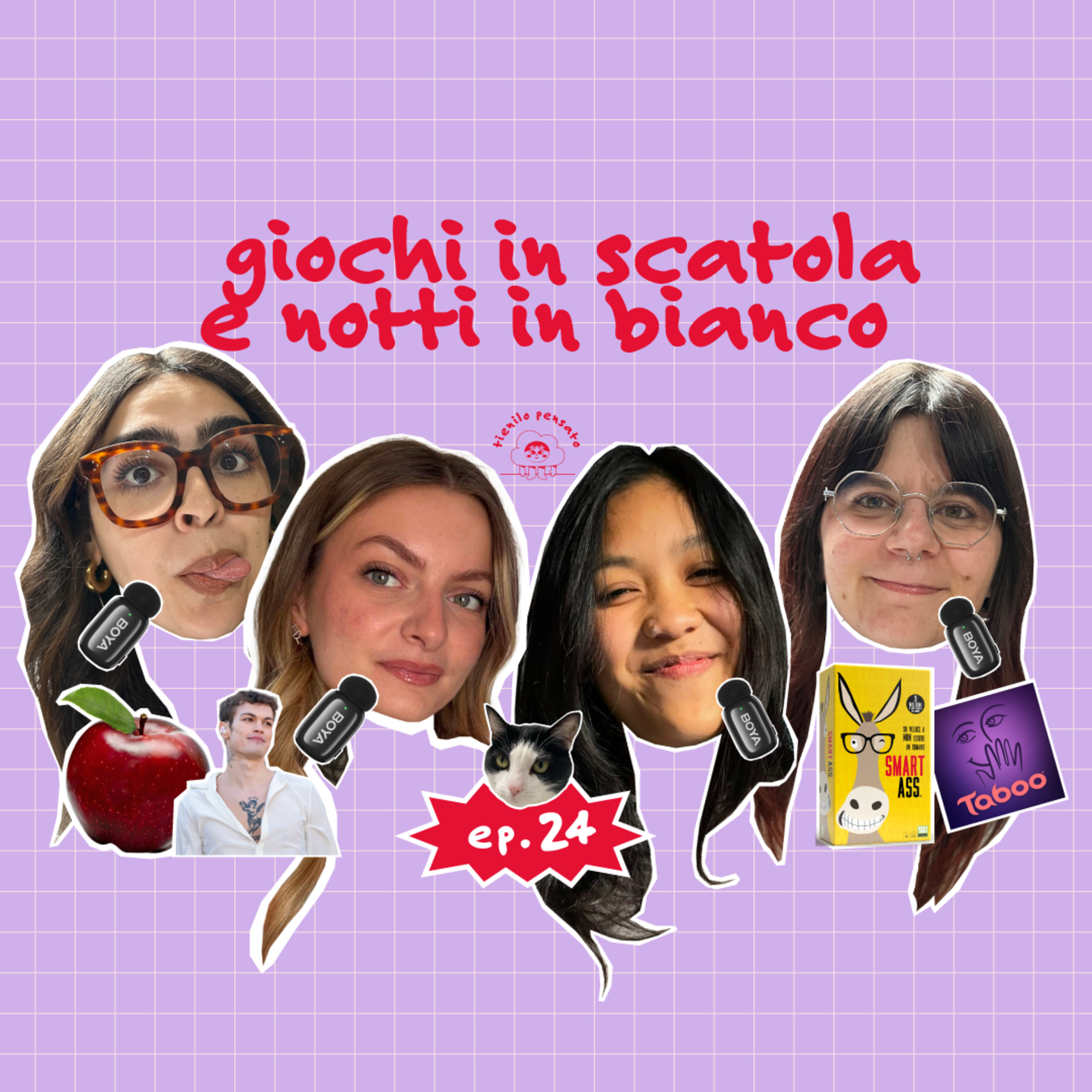 24| giochi in scatola e notti in bianco episode artwork