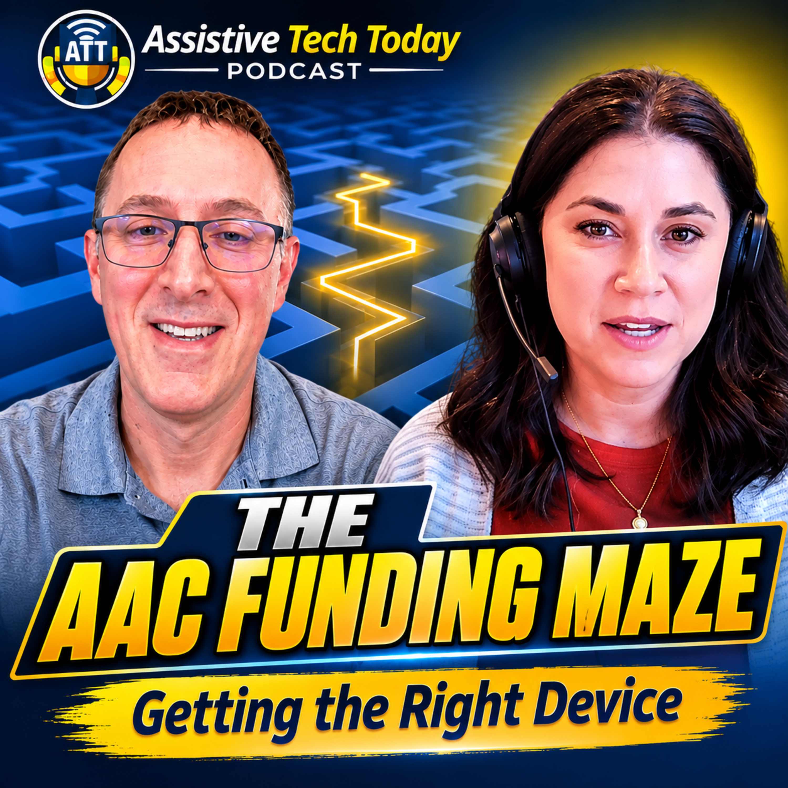 Ep. 20 AAC Funding Maze: How to Get the Right Device for the Right Person | Rachel Clements 7-30-26 episode artwork