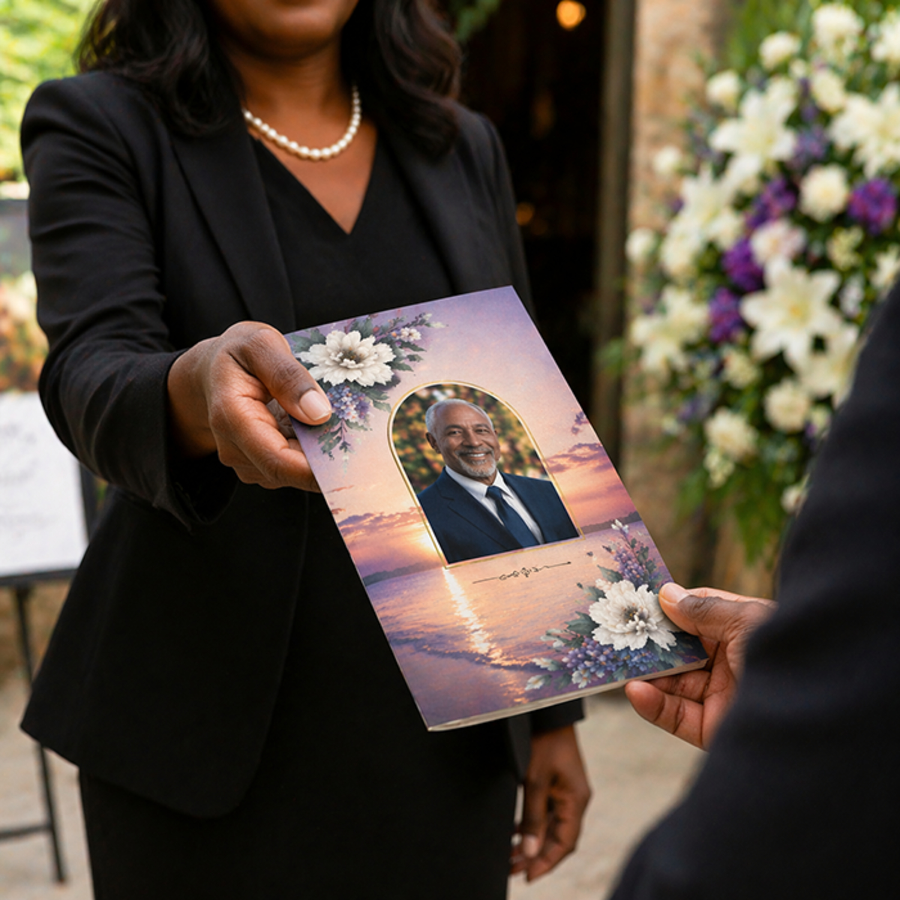 Crafting a Meaningful Tribute: The Art of Funeral Programs episode artwork
