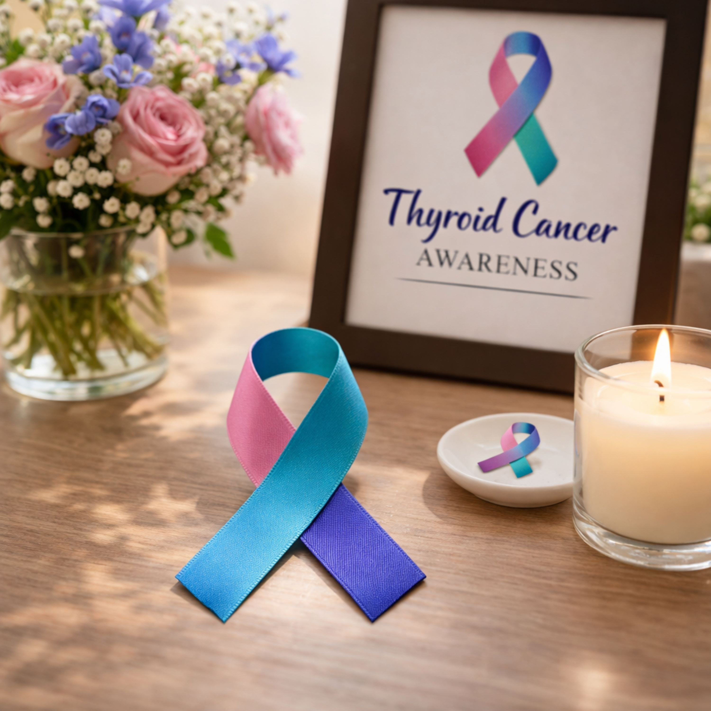Thyroid Cancer Awareness: The Blue, Pink, and Teal Ribbon episode artwork