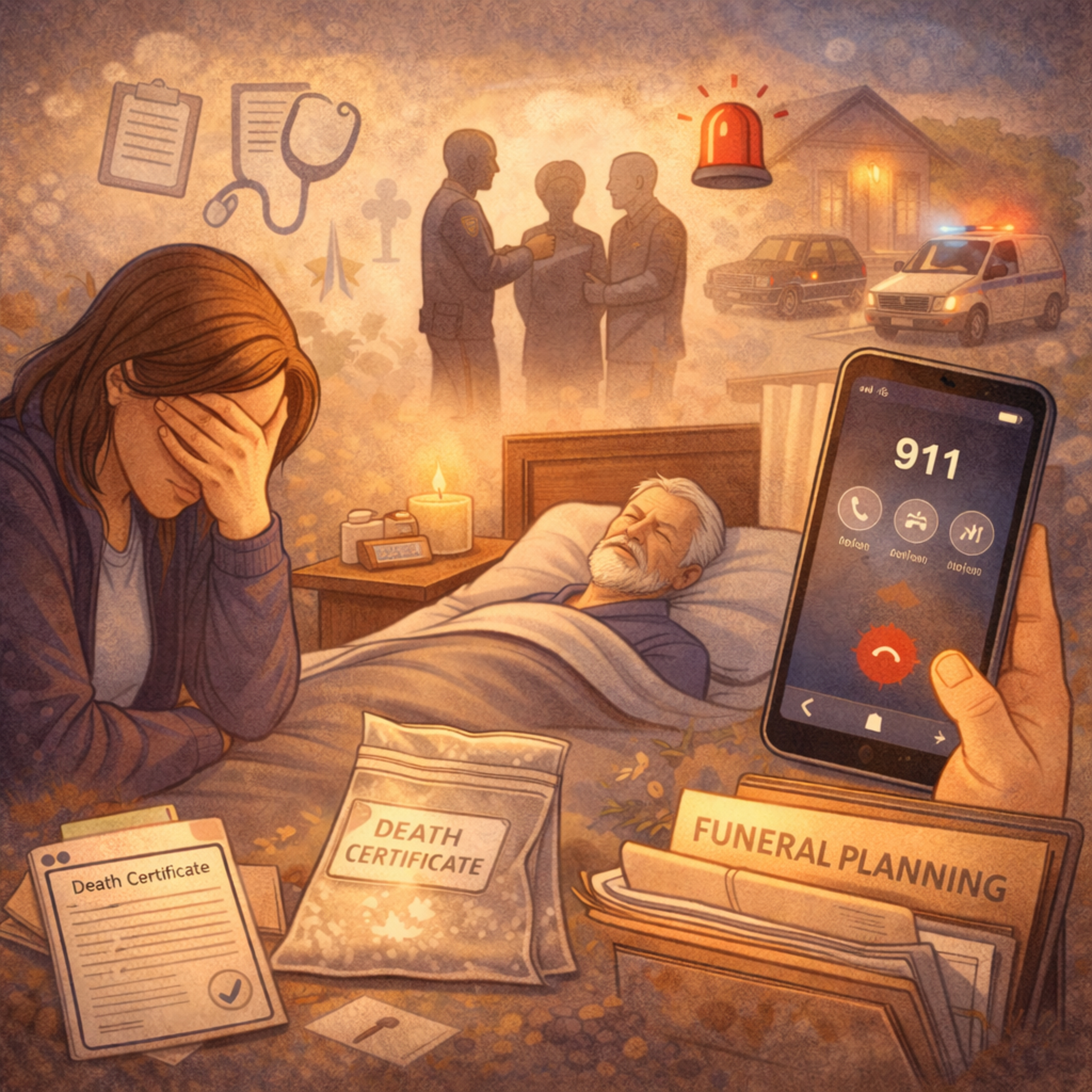 When Someone Dies at Home: Understanding What Happens Next and How Families Can Navigate the First Steps episode artwork