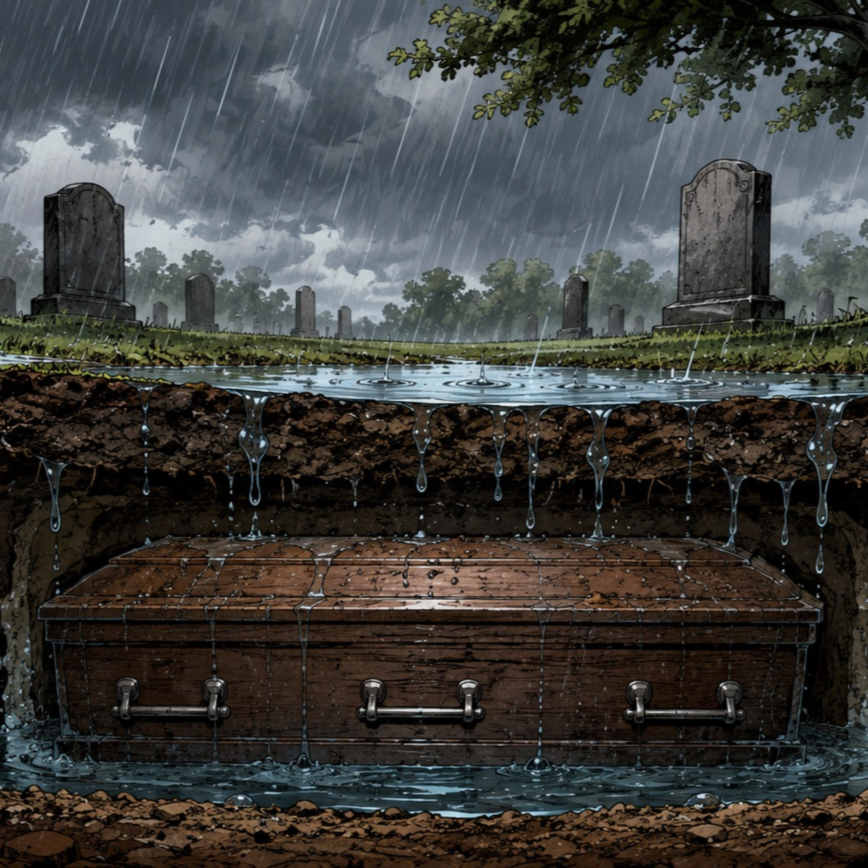 What Happens to Buried Caskets When It Rains?  episode artwork