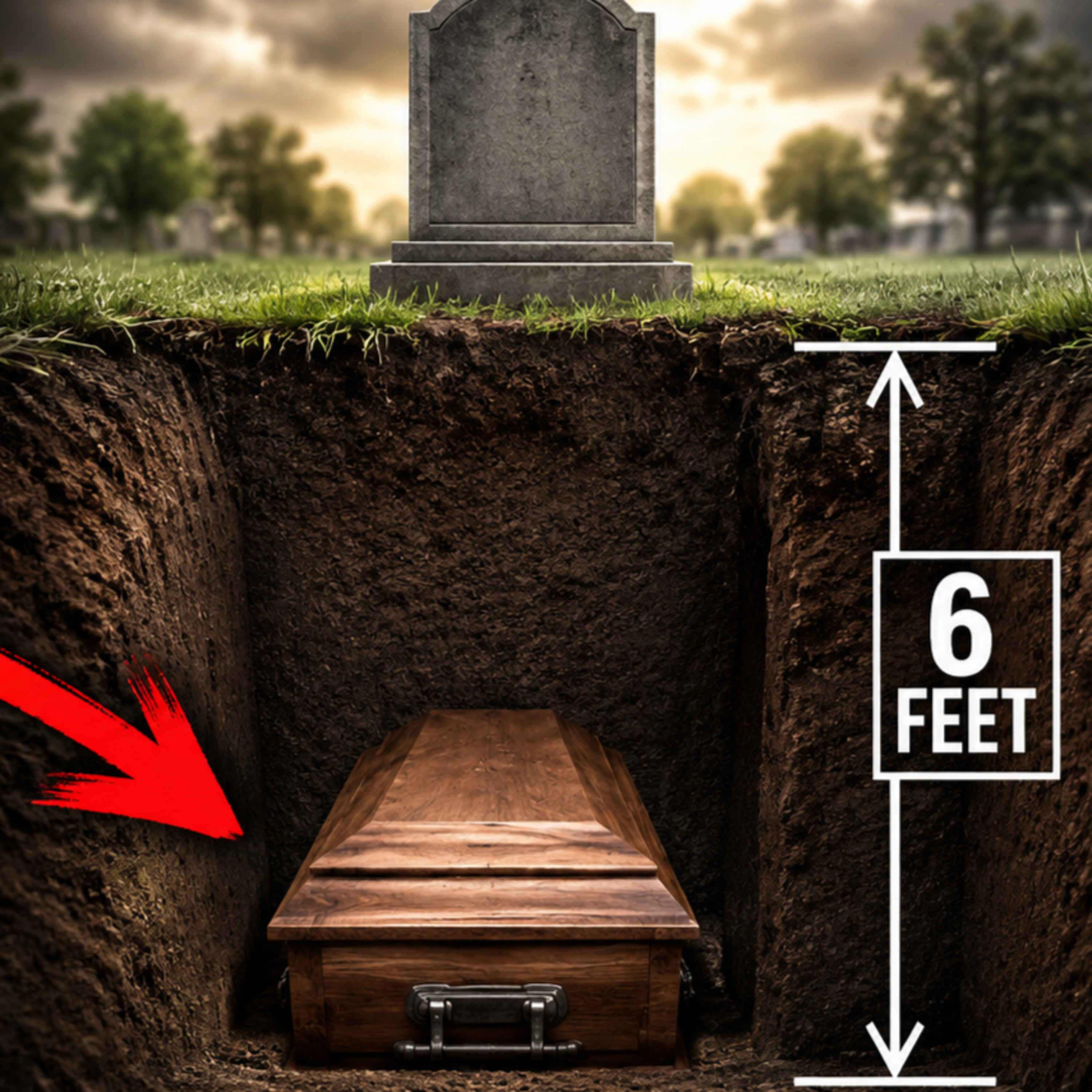 The Six-Foot Myth: Unearthing the Reality of Burial Depth episode artwork
