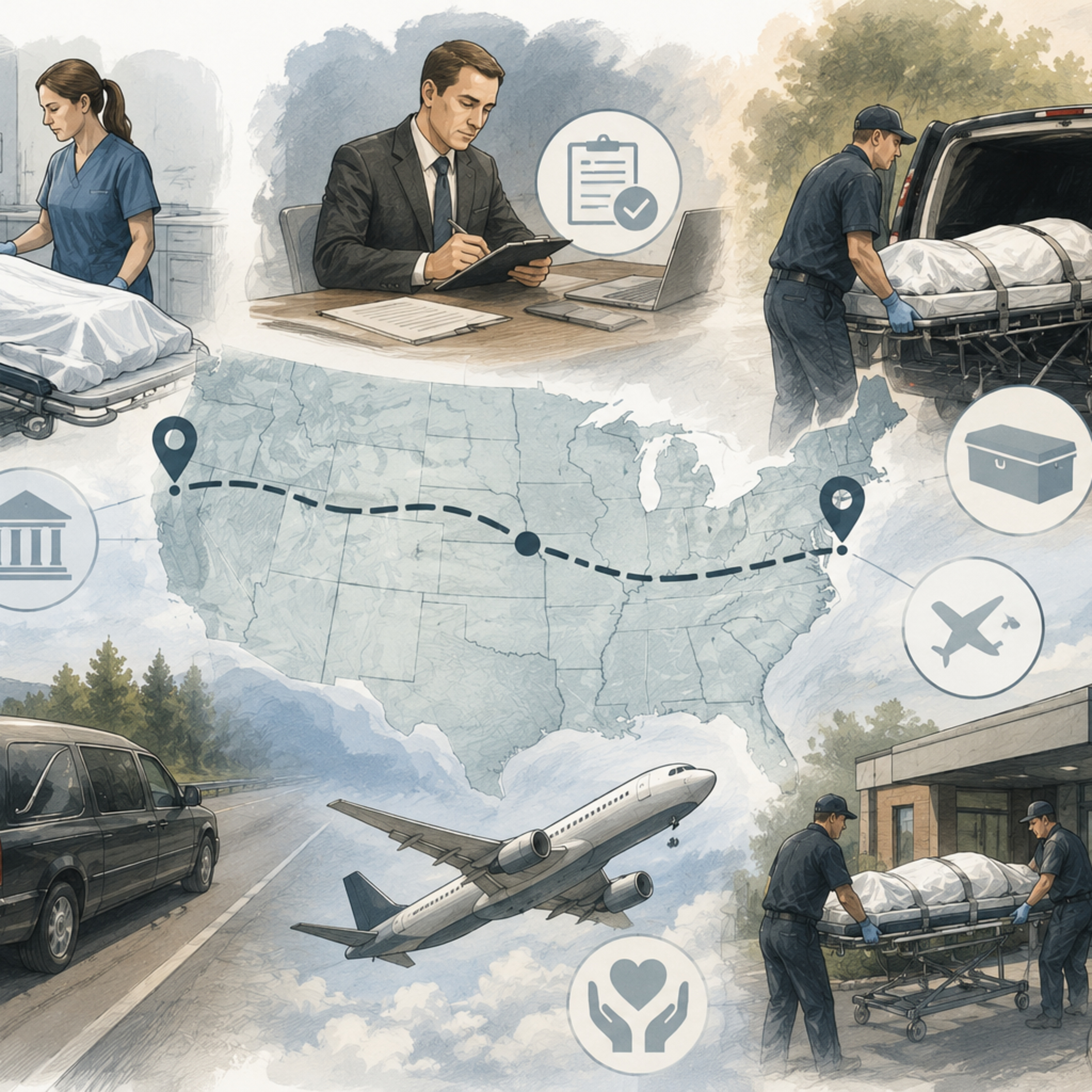 The Final Journey: A Guide to Interstate Body Transportation episode artwork
