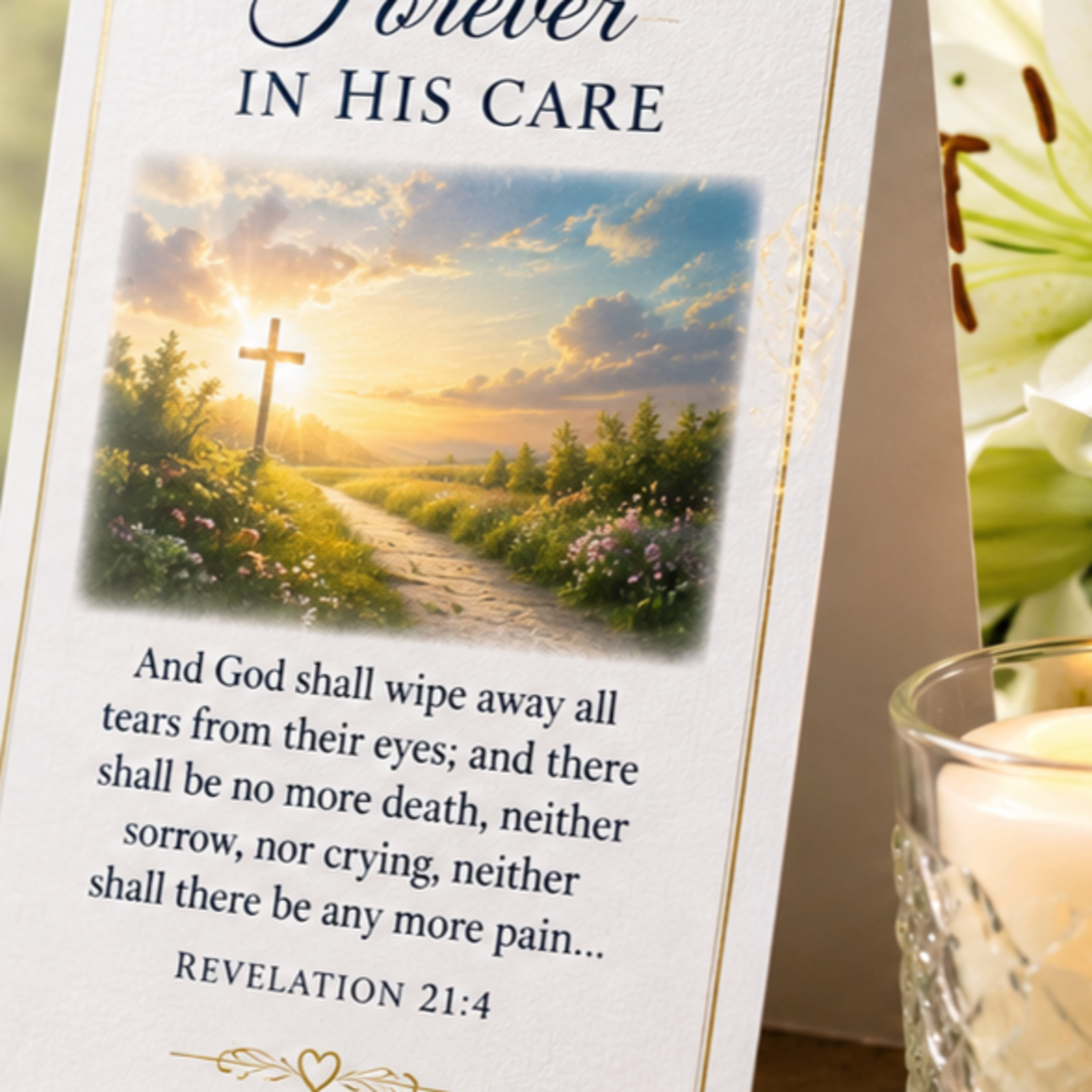 Scripture and Hope: Bible Verses for Memorial Cards episode artwork