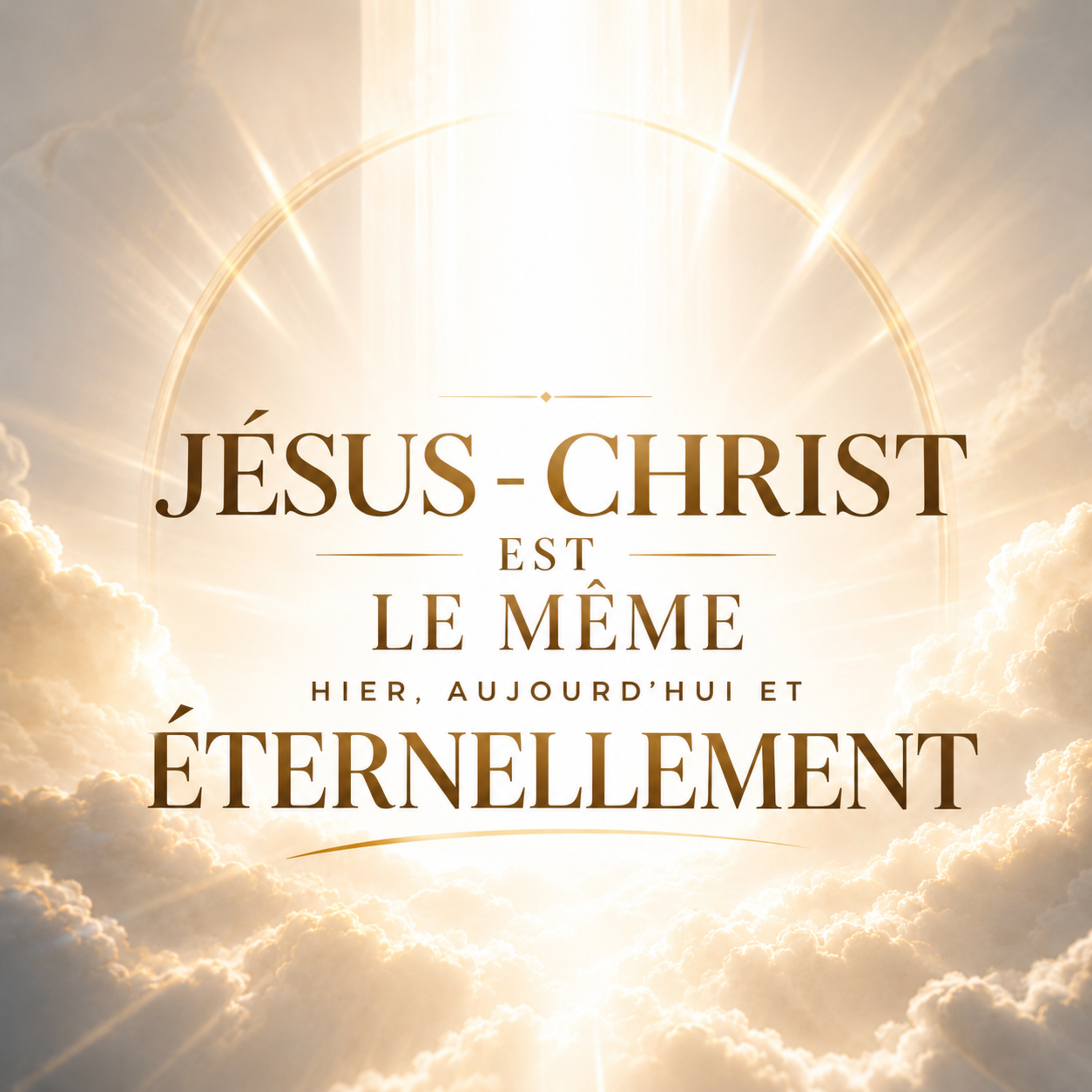 Jésus Christ est le même hier, aujourd'hui et éternellement Avec Pst Grâce Joël