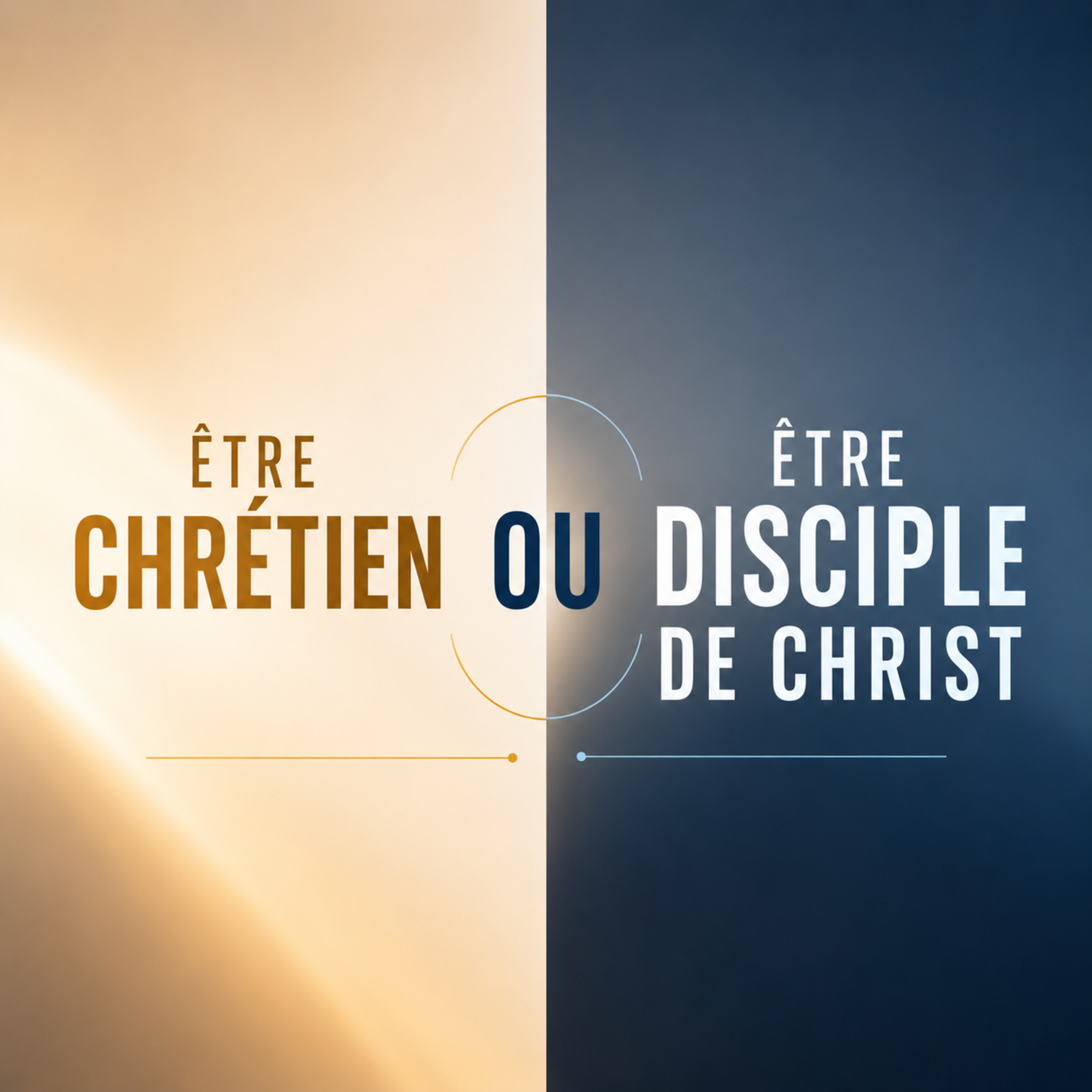 Être chrétien ou être disciple de Christ Avec Pst Grâce Joël