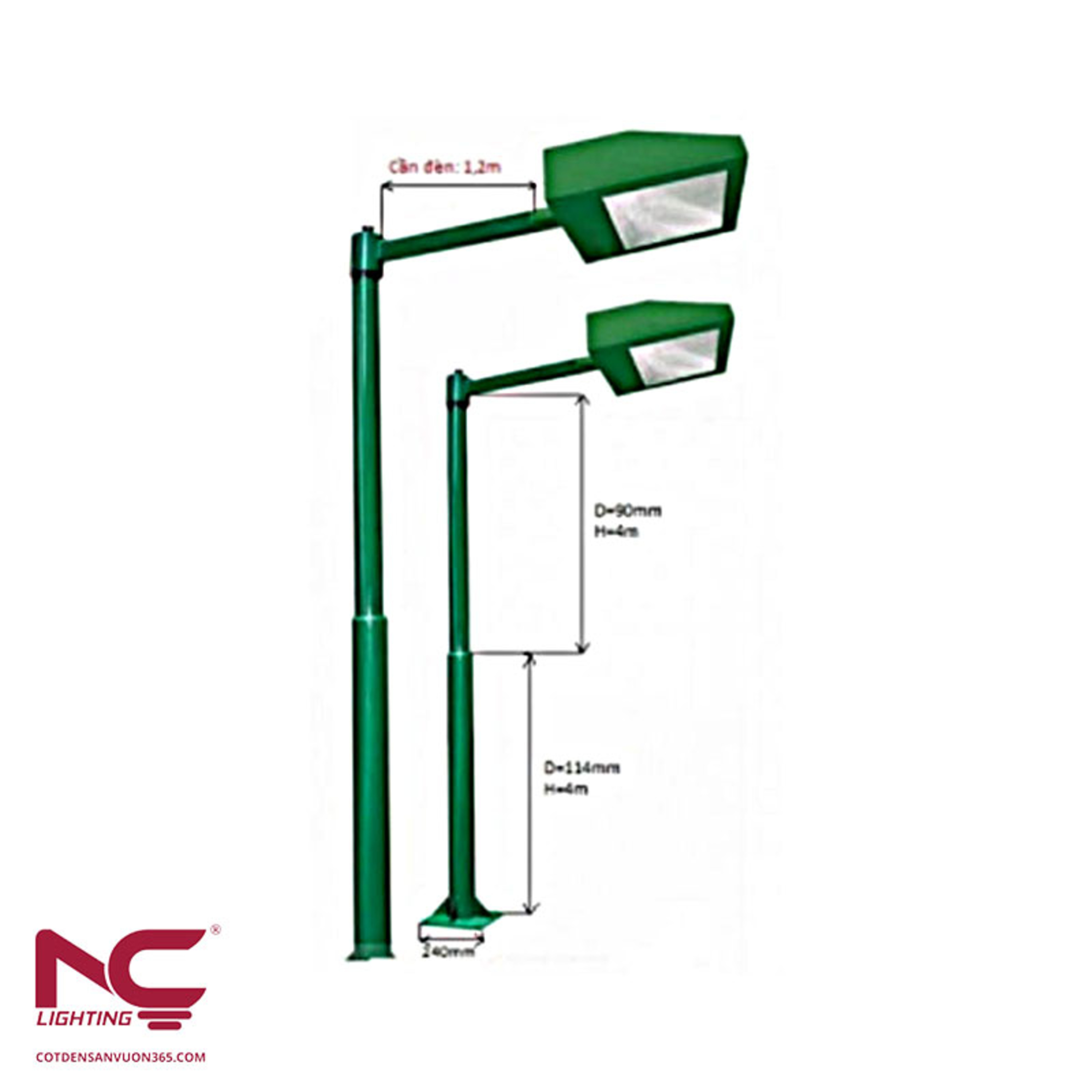 Cột đèn Sân Vườn 365