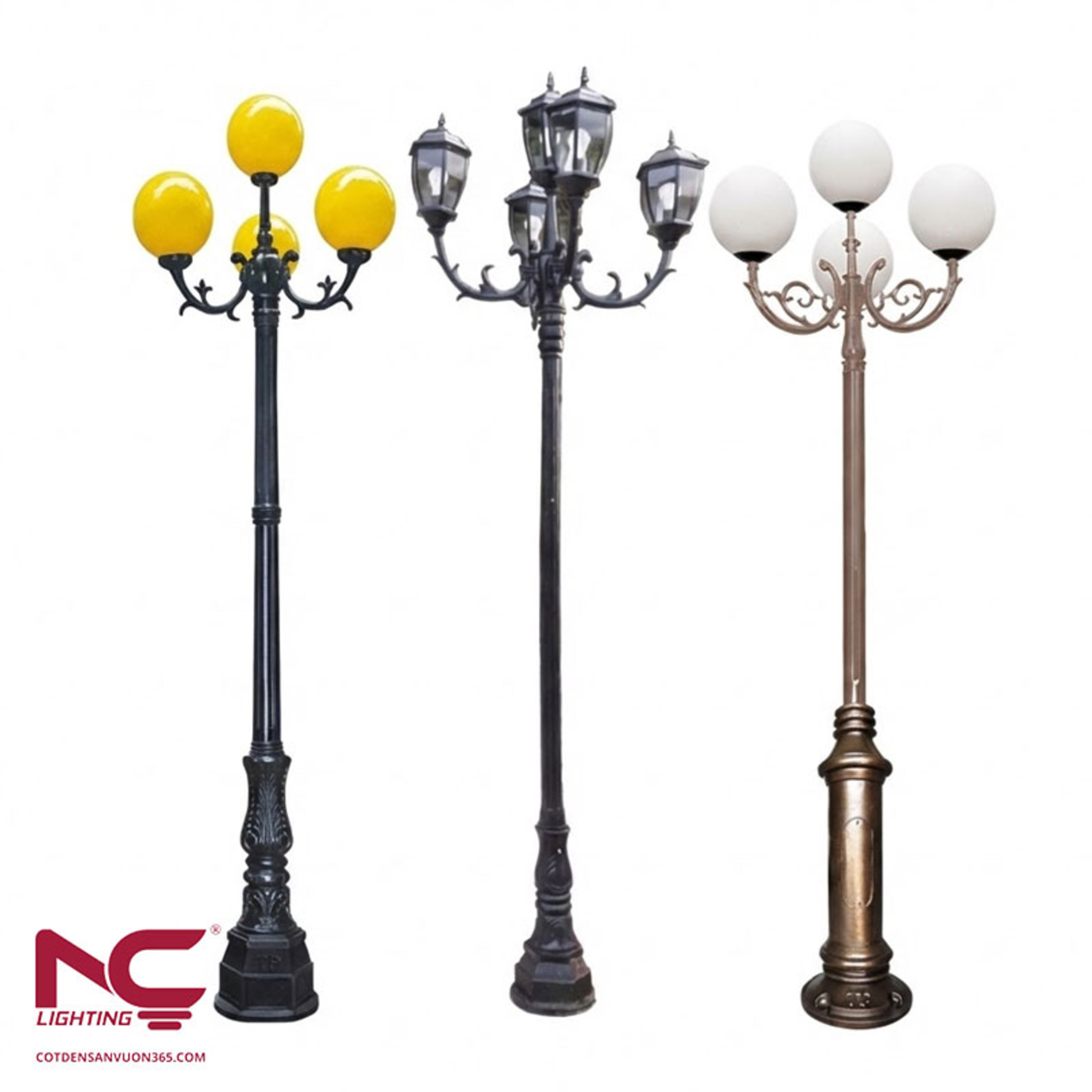 Cột đèn Sân Vườn 365