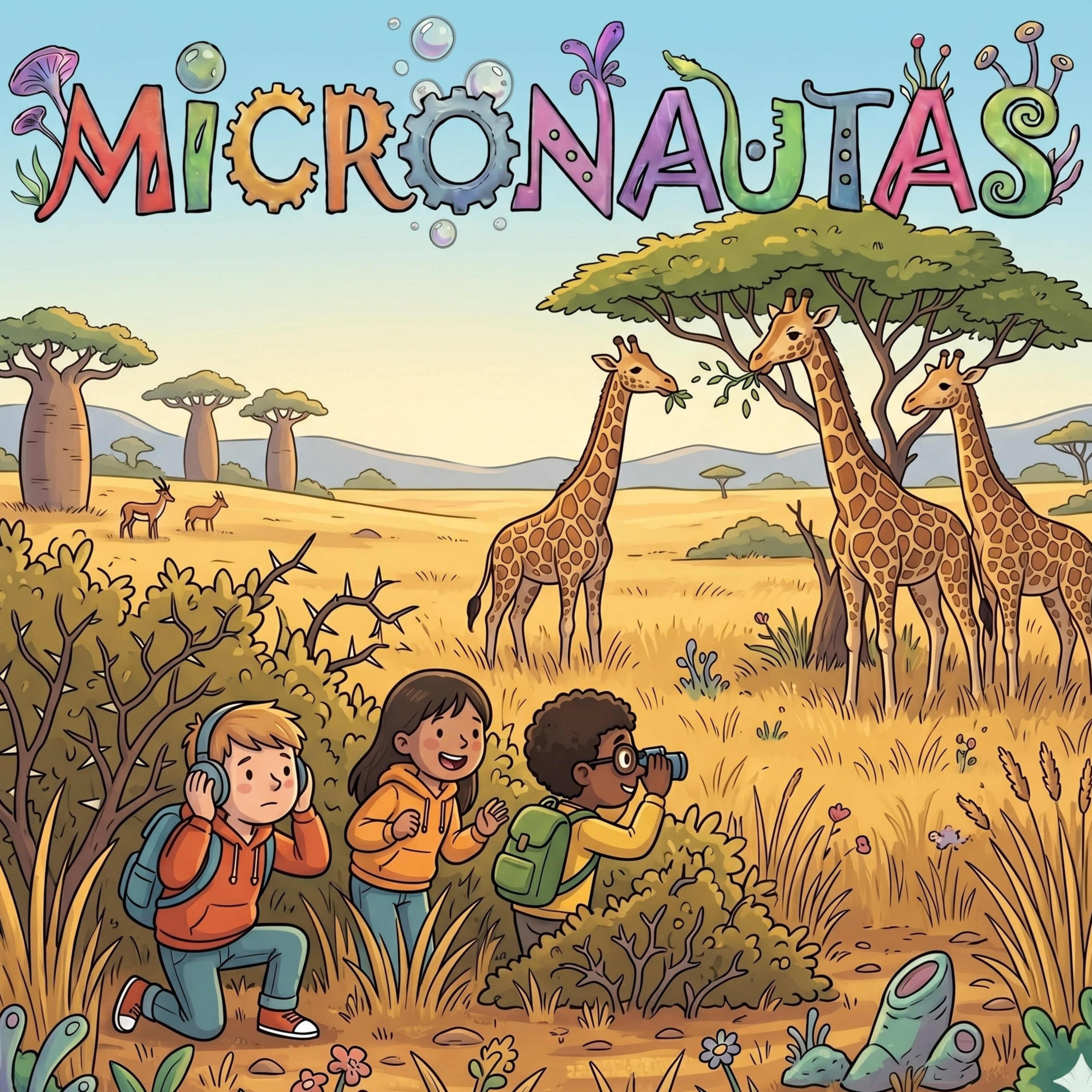 Portada de Micronautas: los viajeros de la ciencia