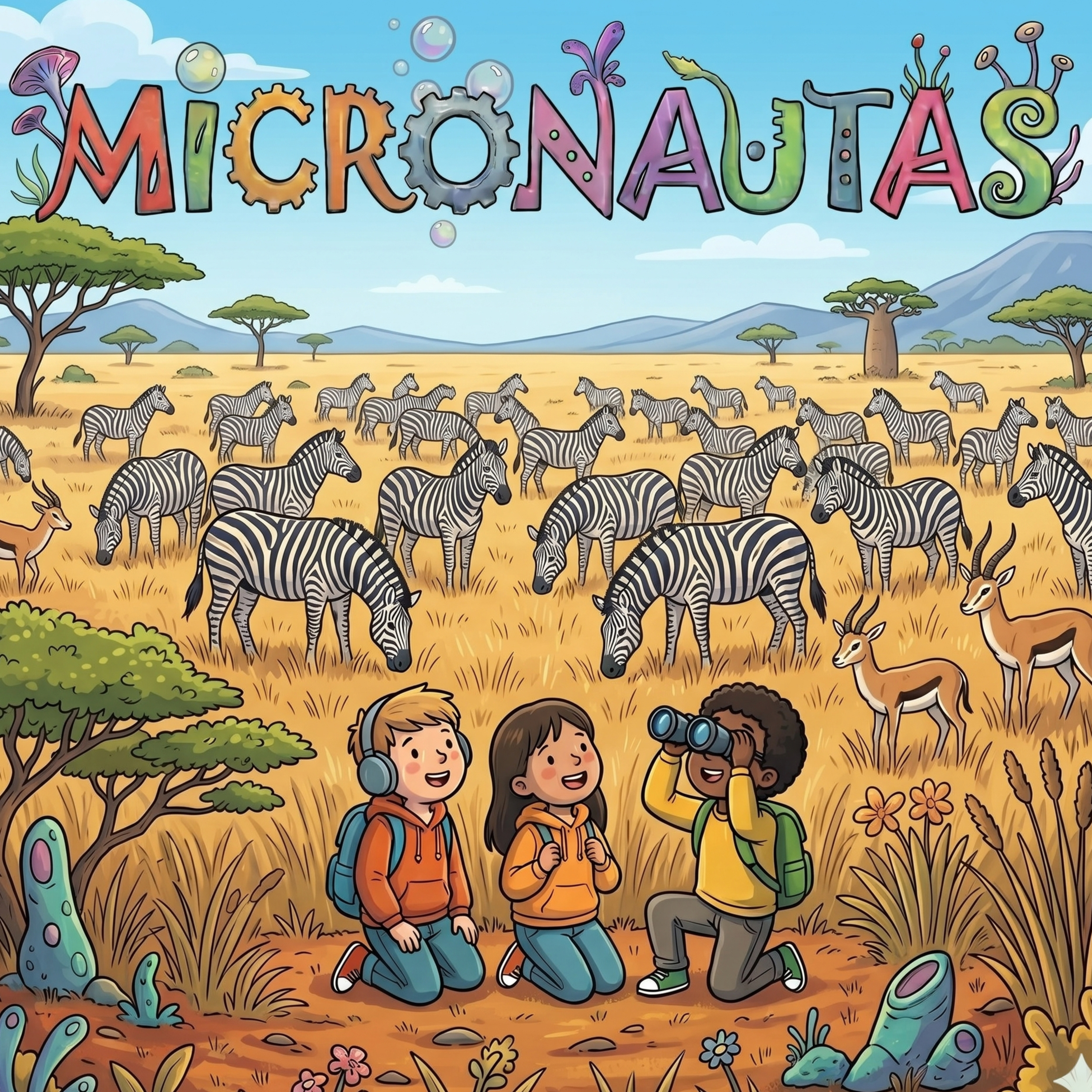 Portada de Micronautas: los viajeros de la ciencia