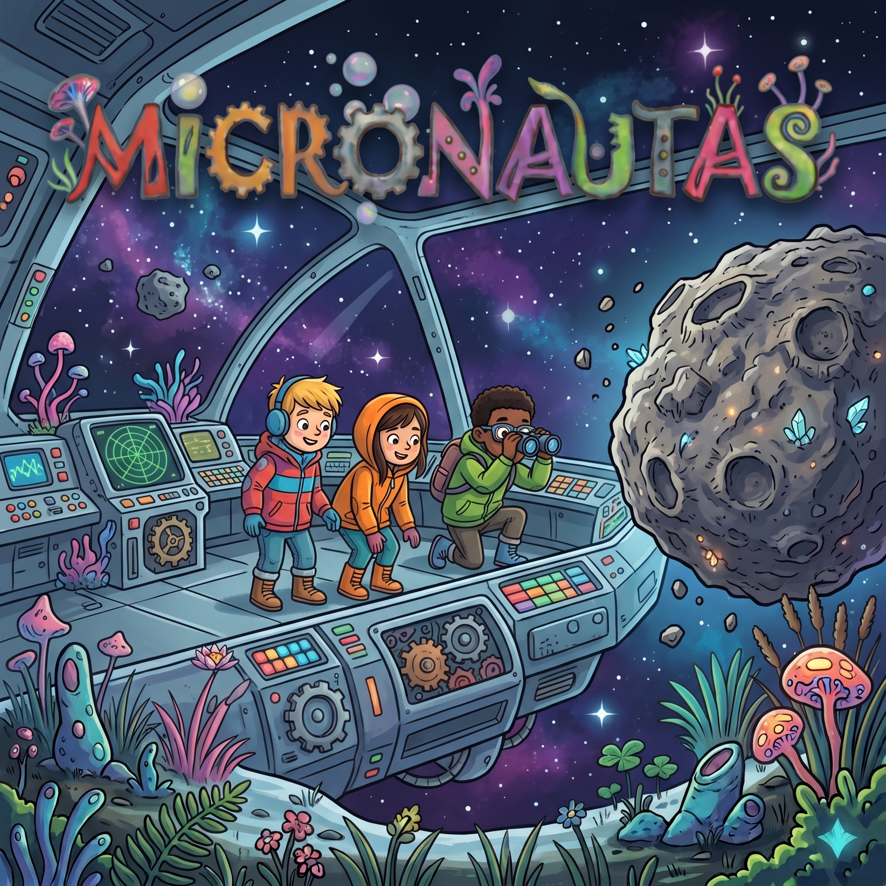 Portada de Micronautas: los viajeros de la ciencia