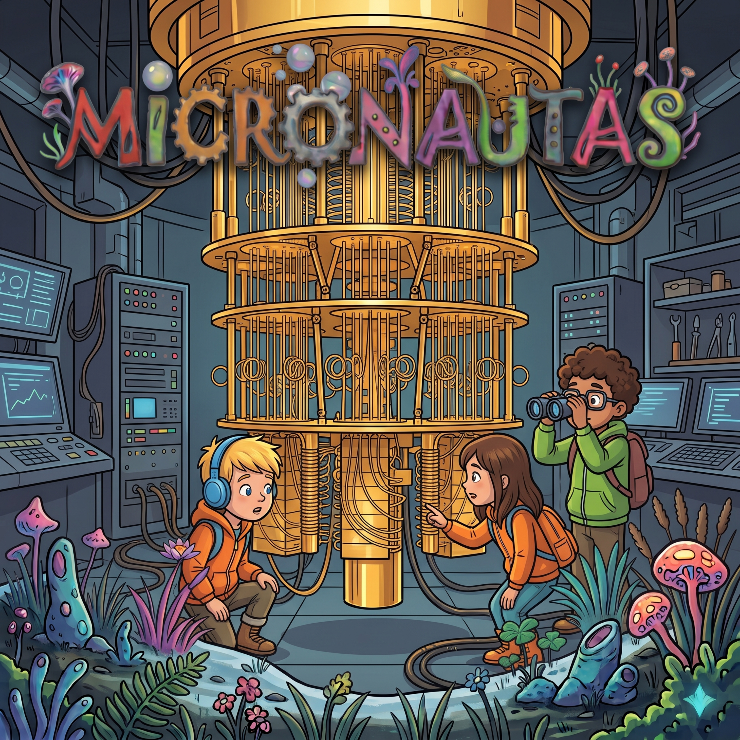 Portada de Micronautas: los viajeros de la ciencia
