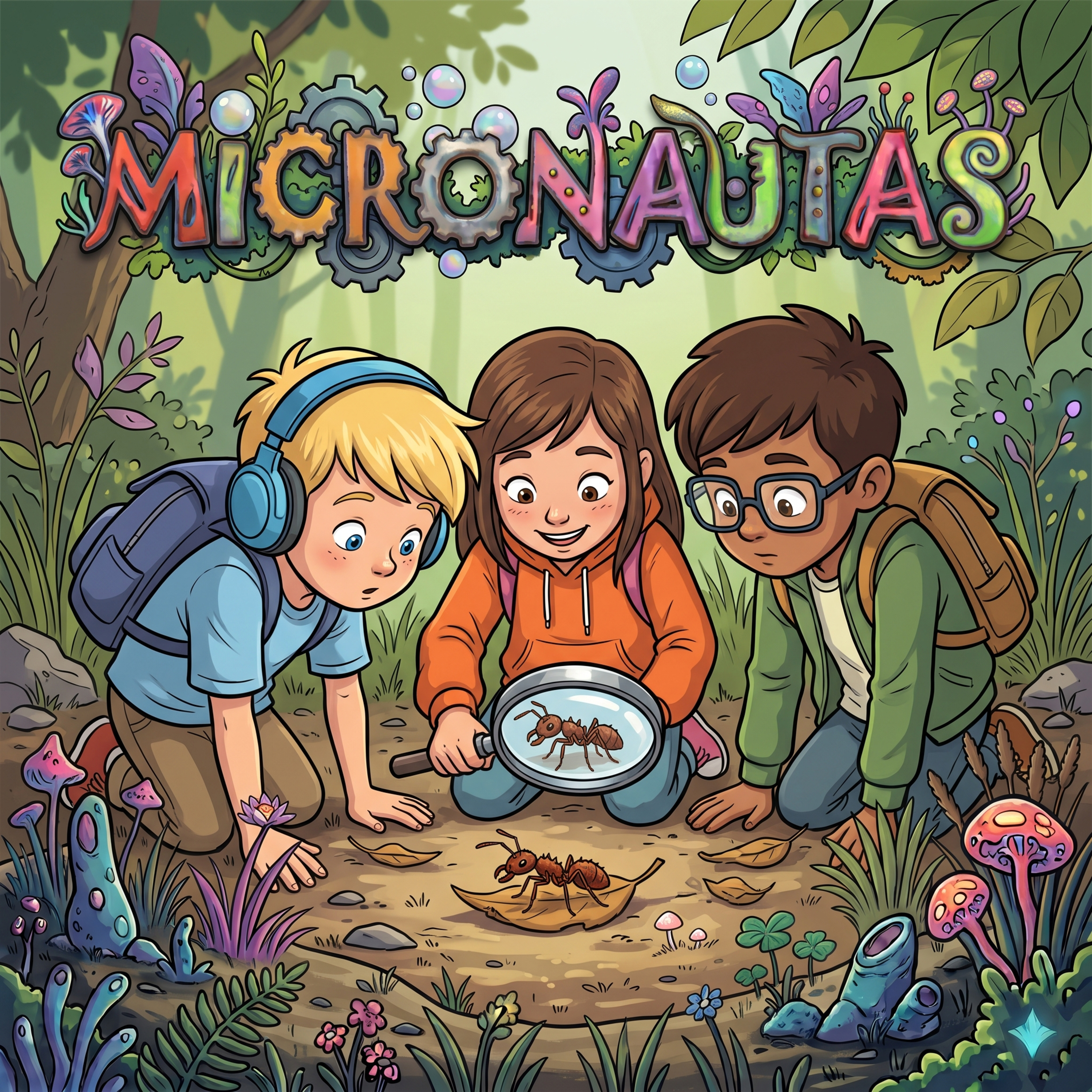 Portada de Micronautas: los viajeros de la ciencia