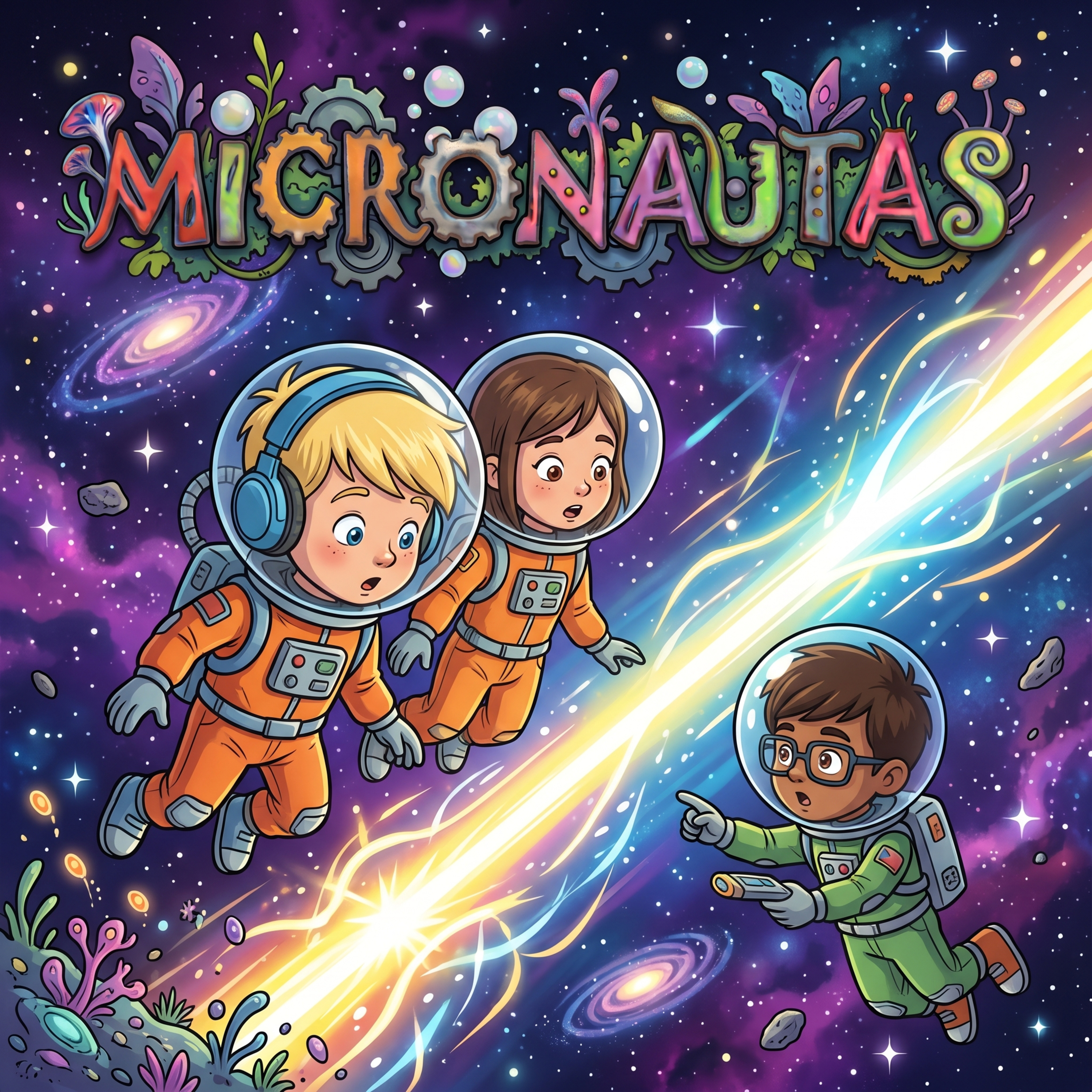 Portada de Micronautas: los viajeros de la ciencia