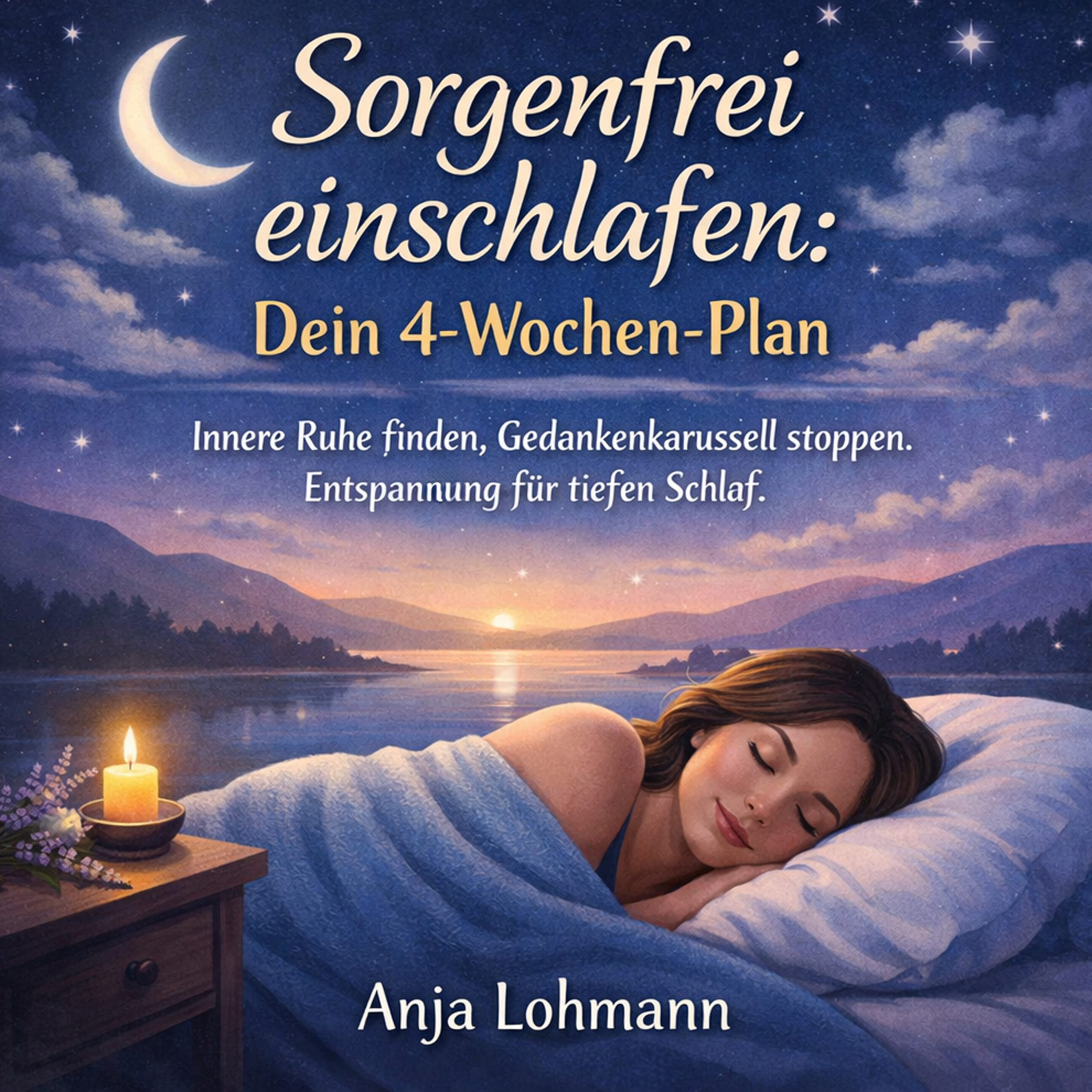 Hörbuch Werbung: Sorgenfrei einschlafen - Dein 4-Wochen-Plan episode artwork