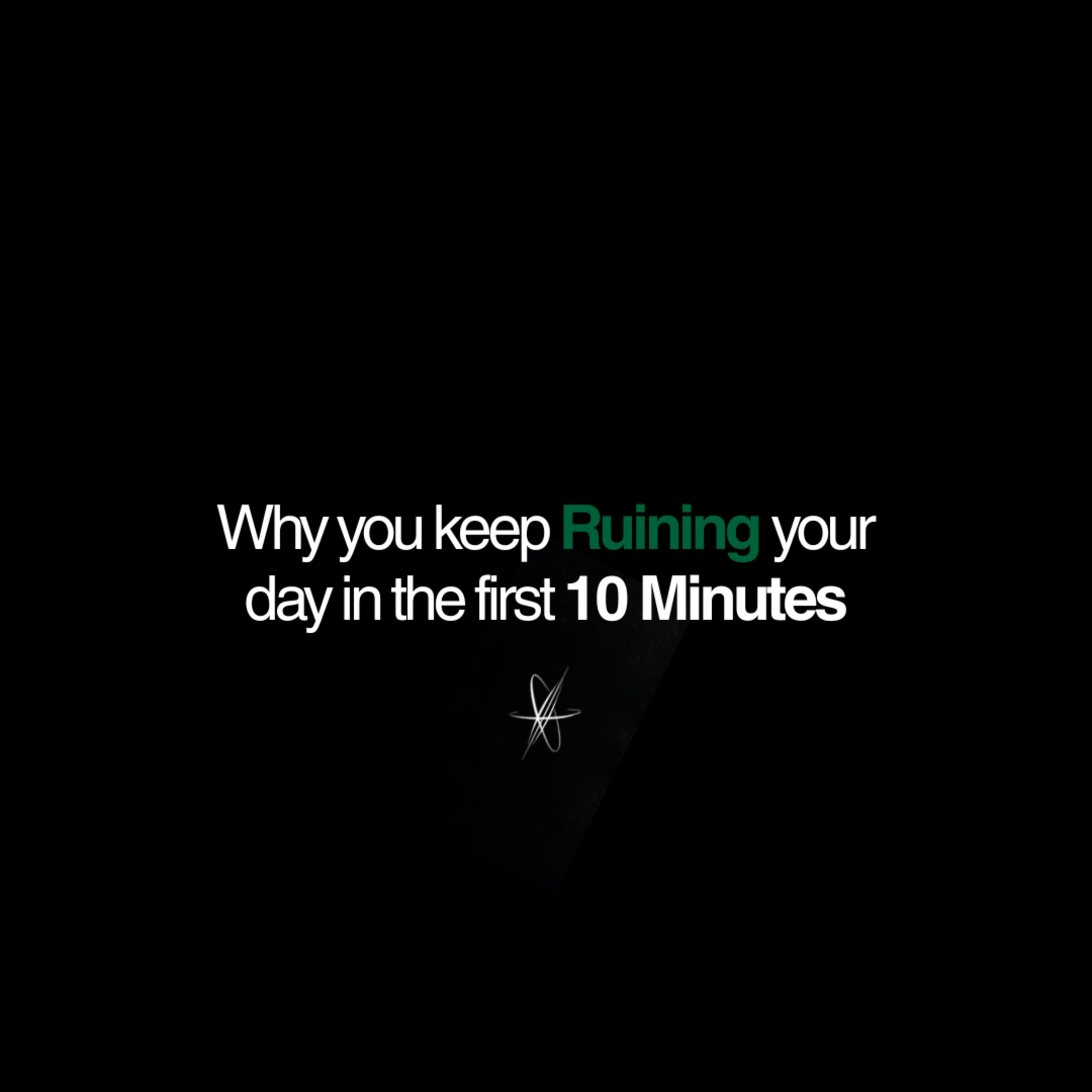 Why You Keep Ruining Your Day in the First 10 Minutes episode artwork