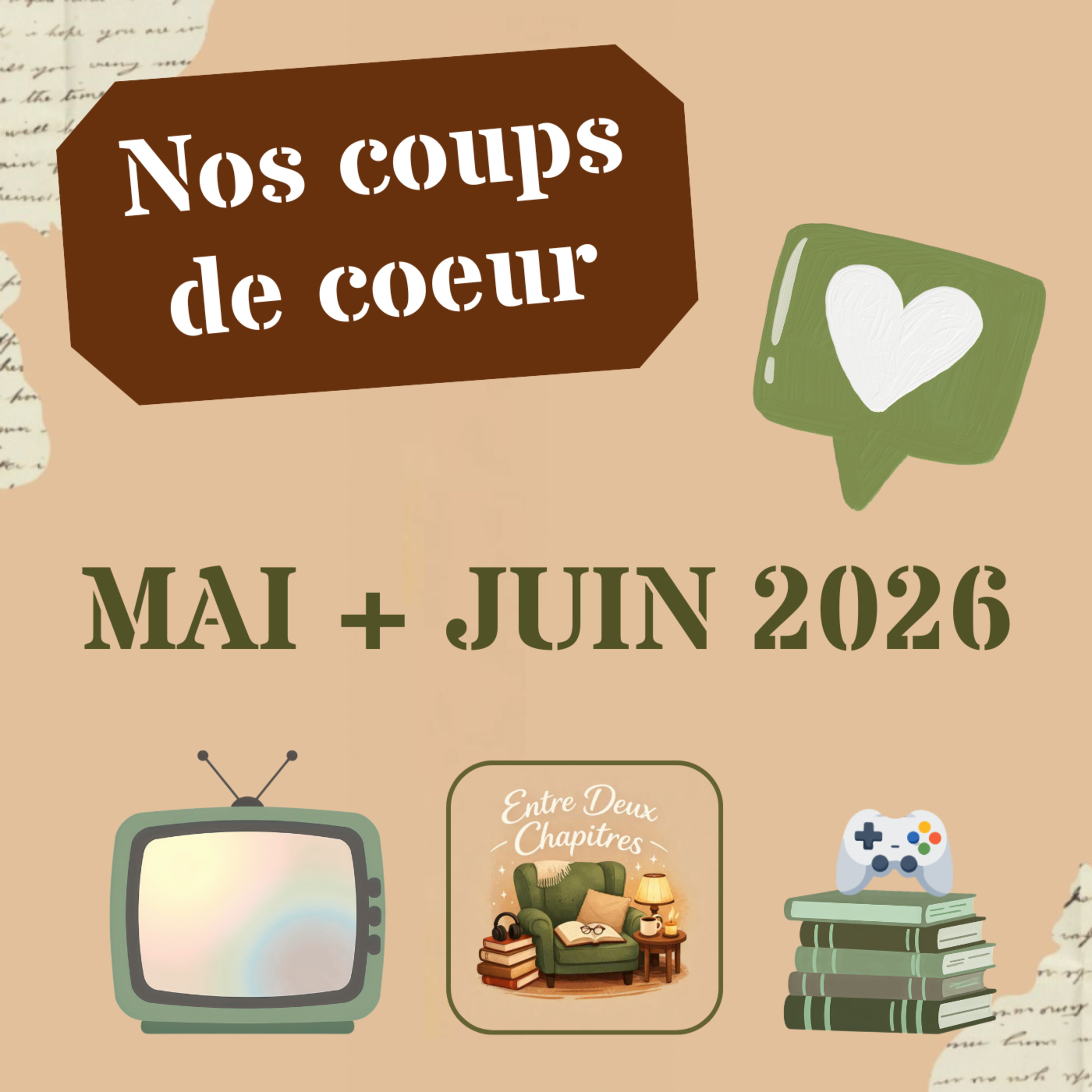 ❤️ Nos coups de cœur Mai/Juin 2026 ❤️ episode artwork