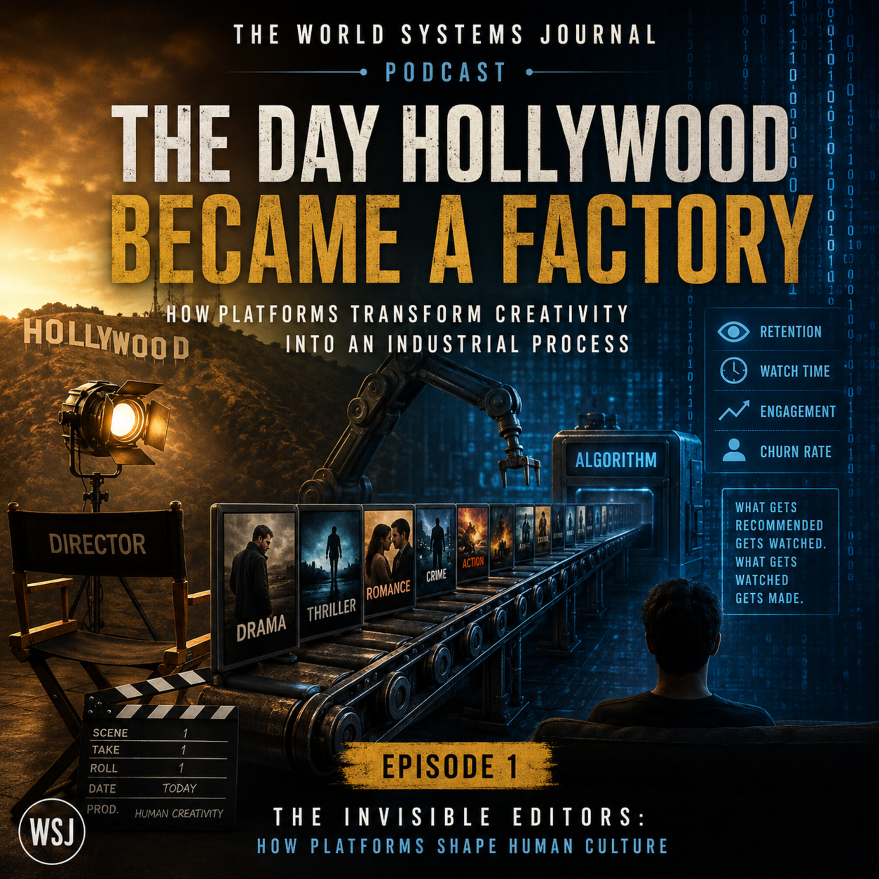 Episode 1 - The Day Hollywood Became a Factory episode artwork