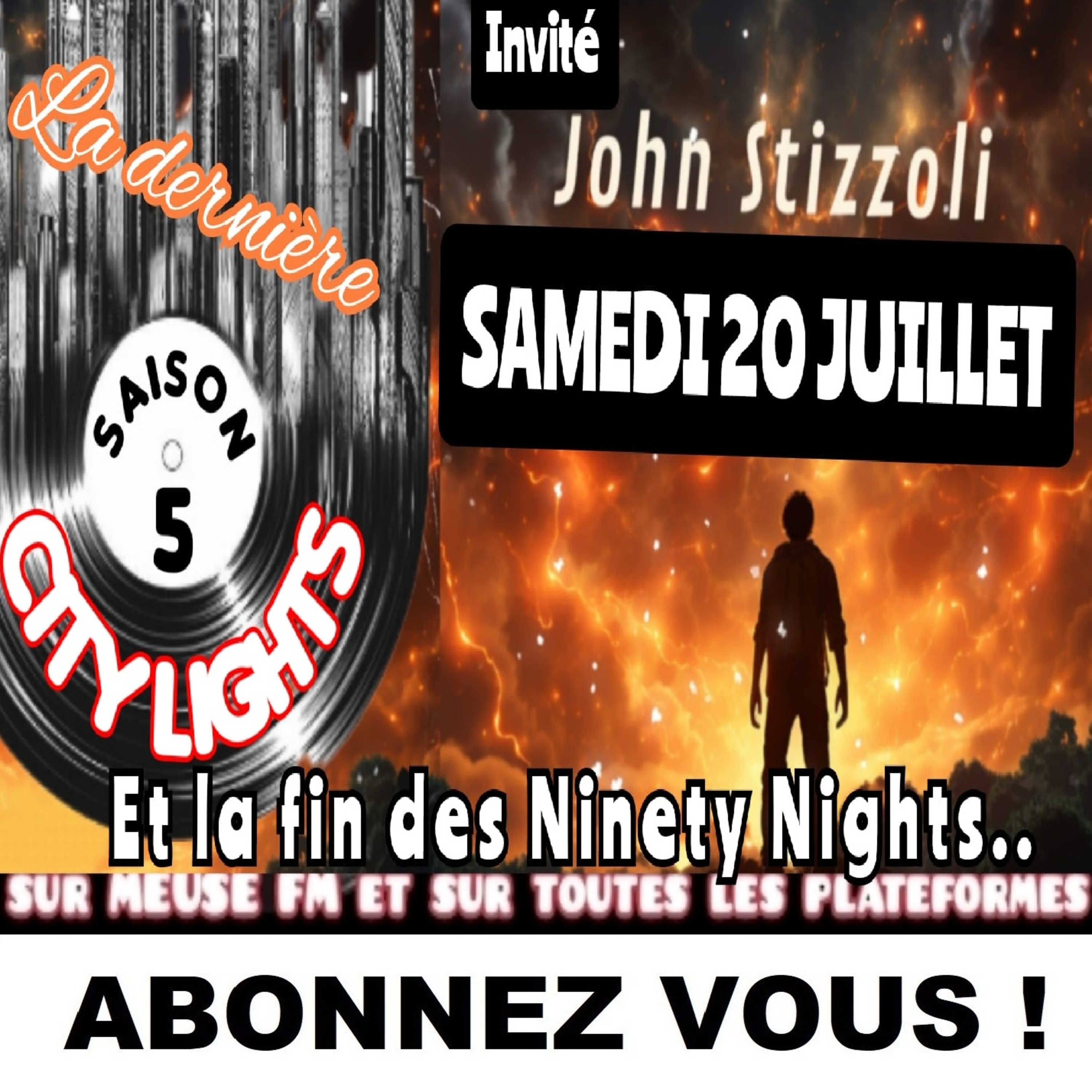 CITY LIGHTS SAISON 5 EP 25 La dernière. Invité: John Stizzoli. episode artwork