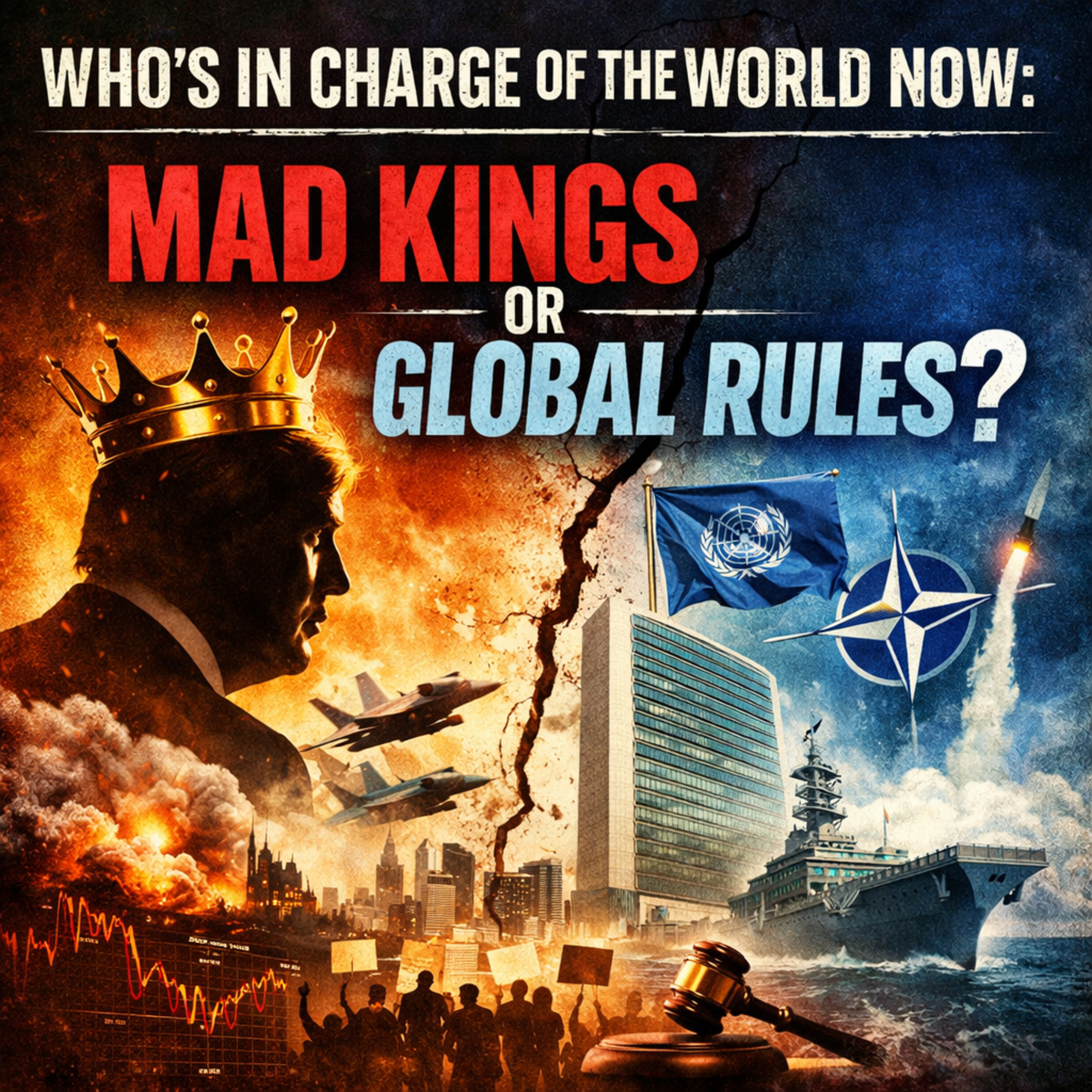 Who’s in Charge of the World Now: Mad Kings or Global Rules? episode artwork