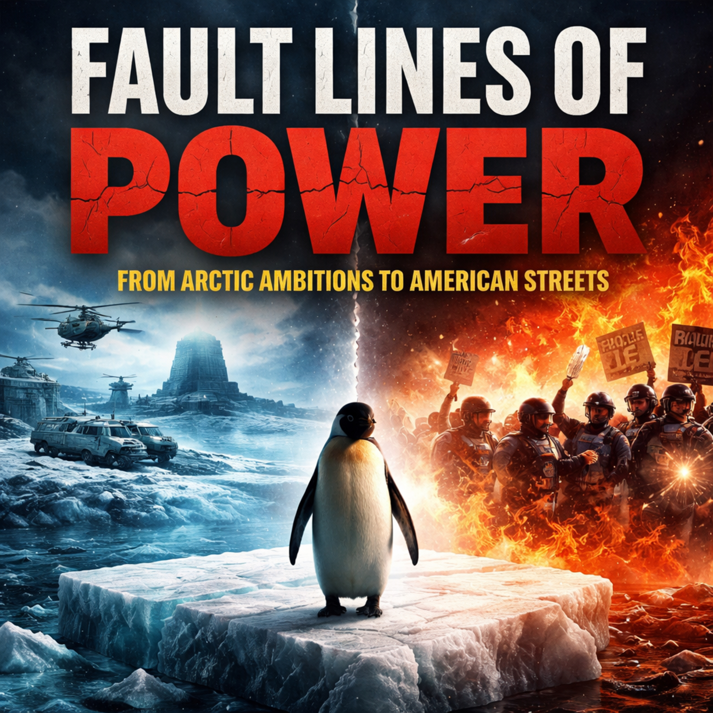 Fault Lines of Power: Greenland Crisis, Arctic Geopolitics & ICE Protests in the U.S. episode artwork