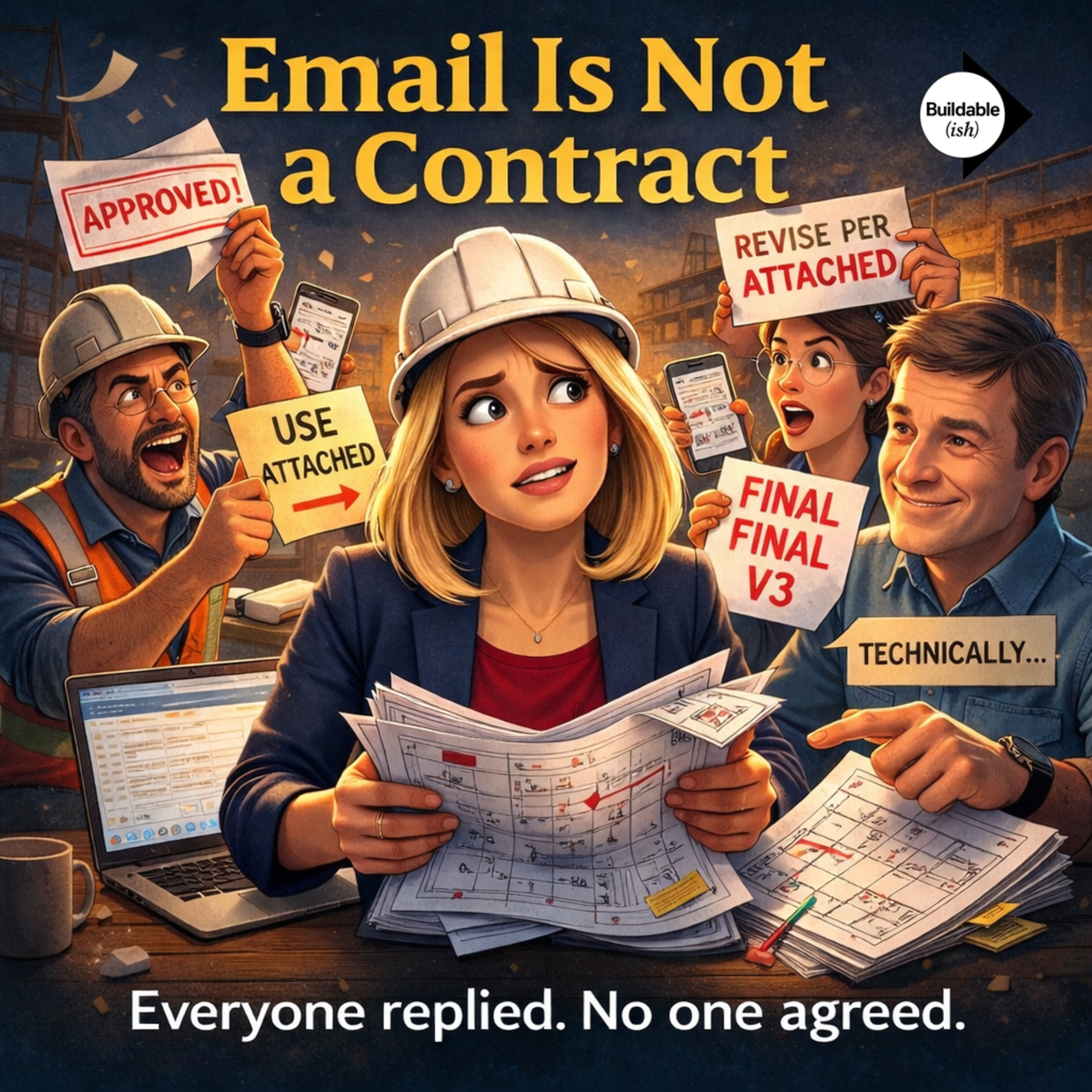 Email is Not a Contract episode artwork