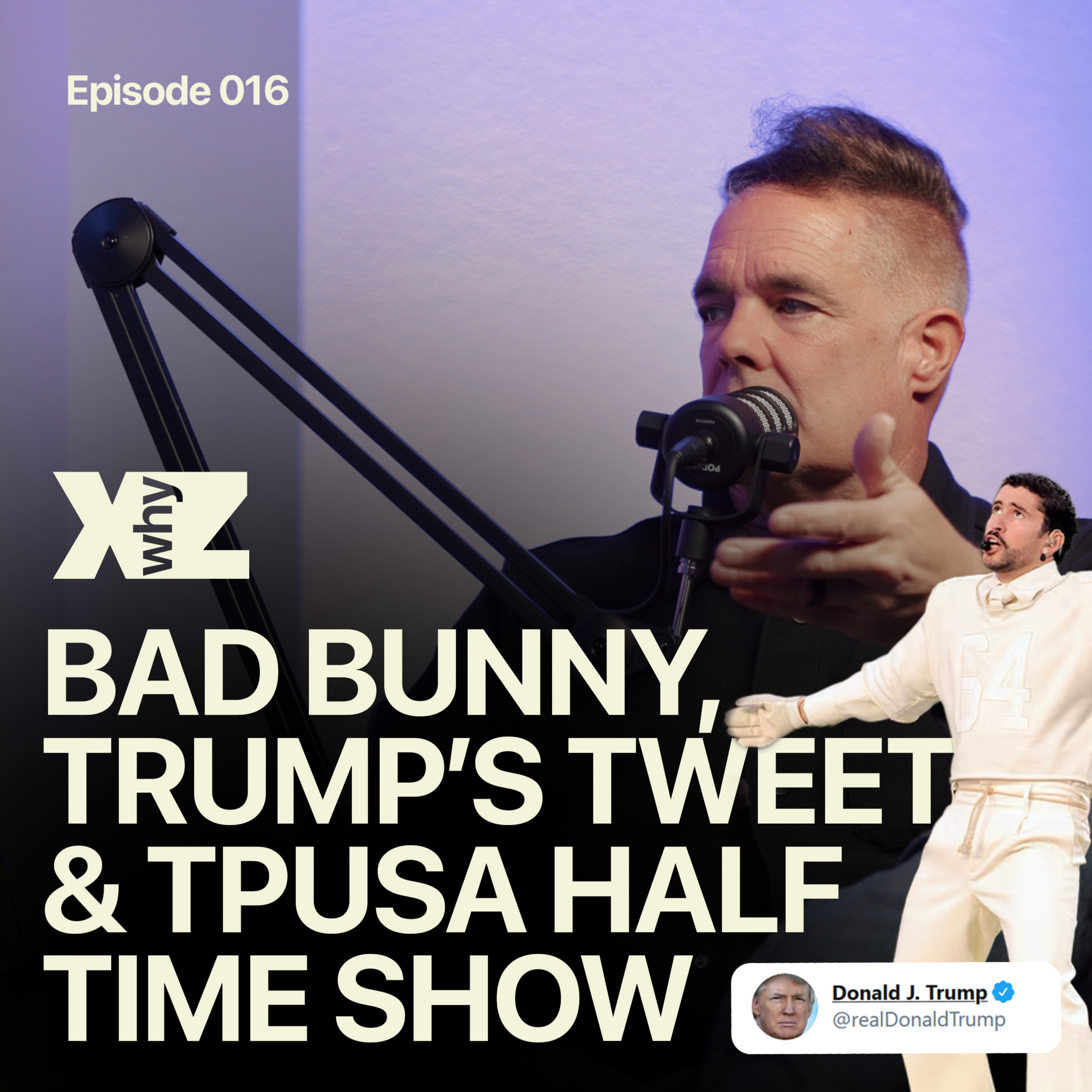 Bad Bunny, Trump's Tweet & The TPUSA Halftime Show | Brand New Podcast episode artwork