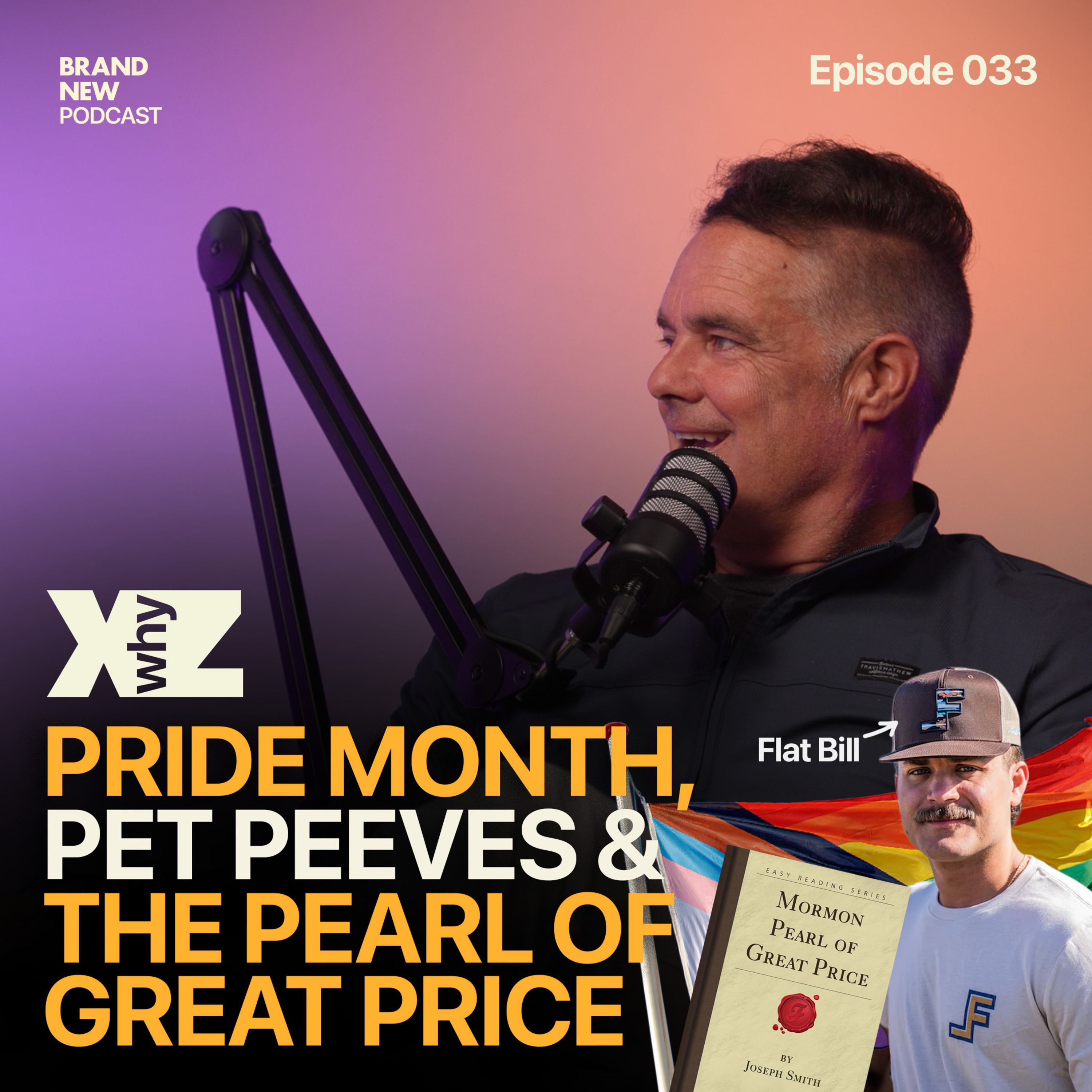 Pride Month, Pet Peeves & The Pearl of Great Price | Brand New Podcast episode artwork