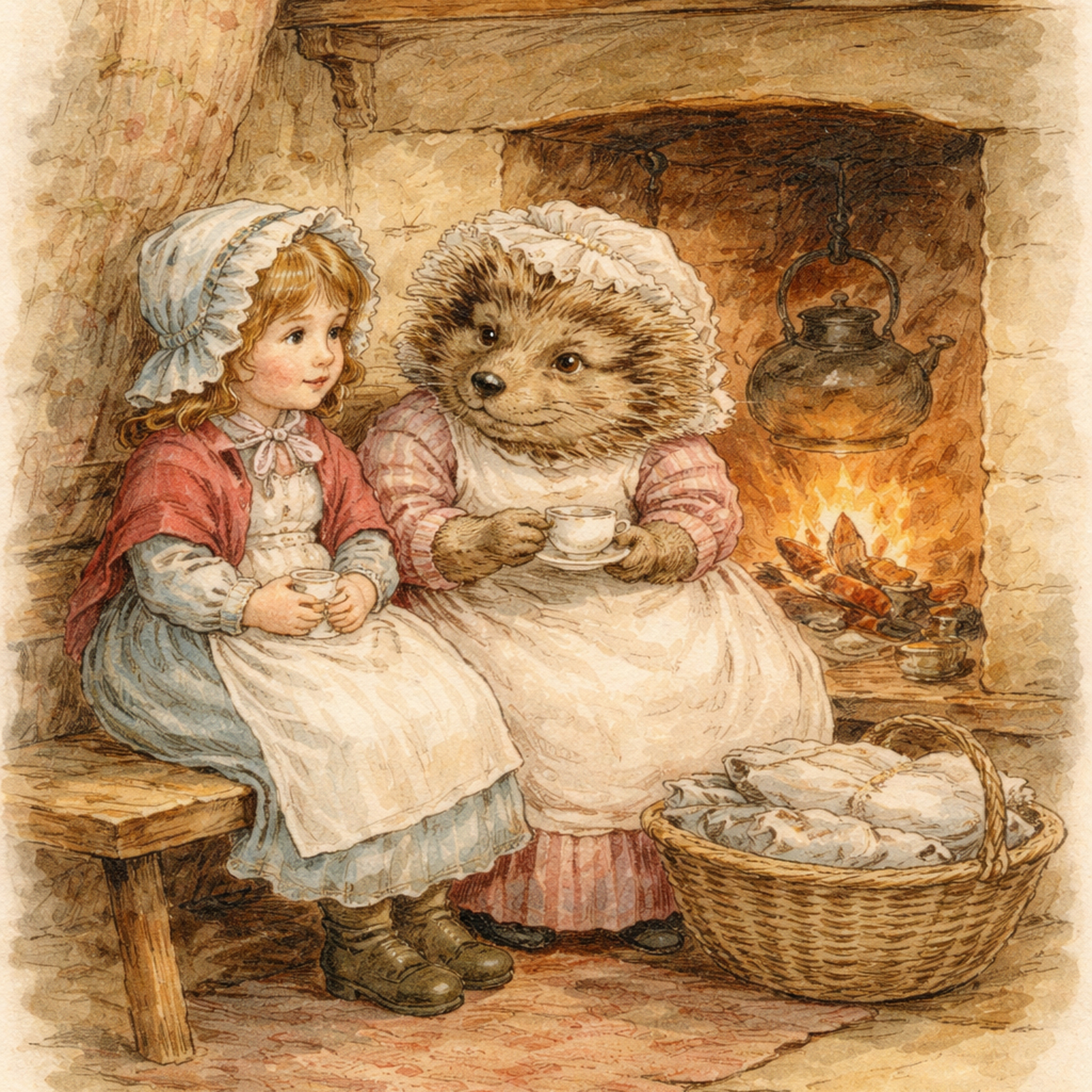 The Tale of Mrs. Tiggy-Winkle by Beatrix Potter  episode artwork