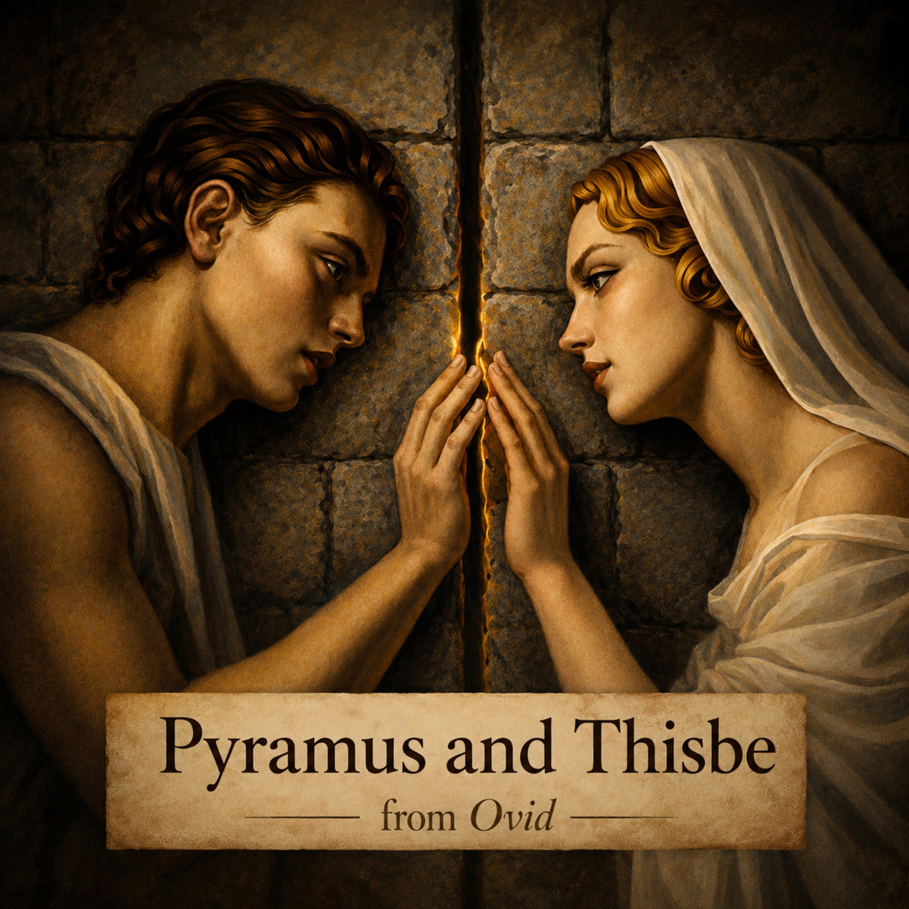 Pyramus and Thisbe from Ovid’s Metamorphoses episode artwork