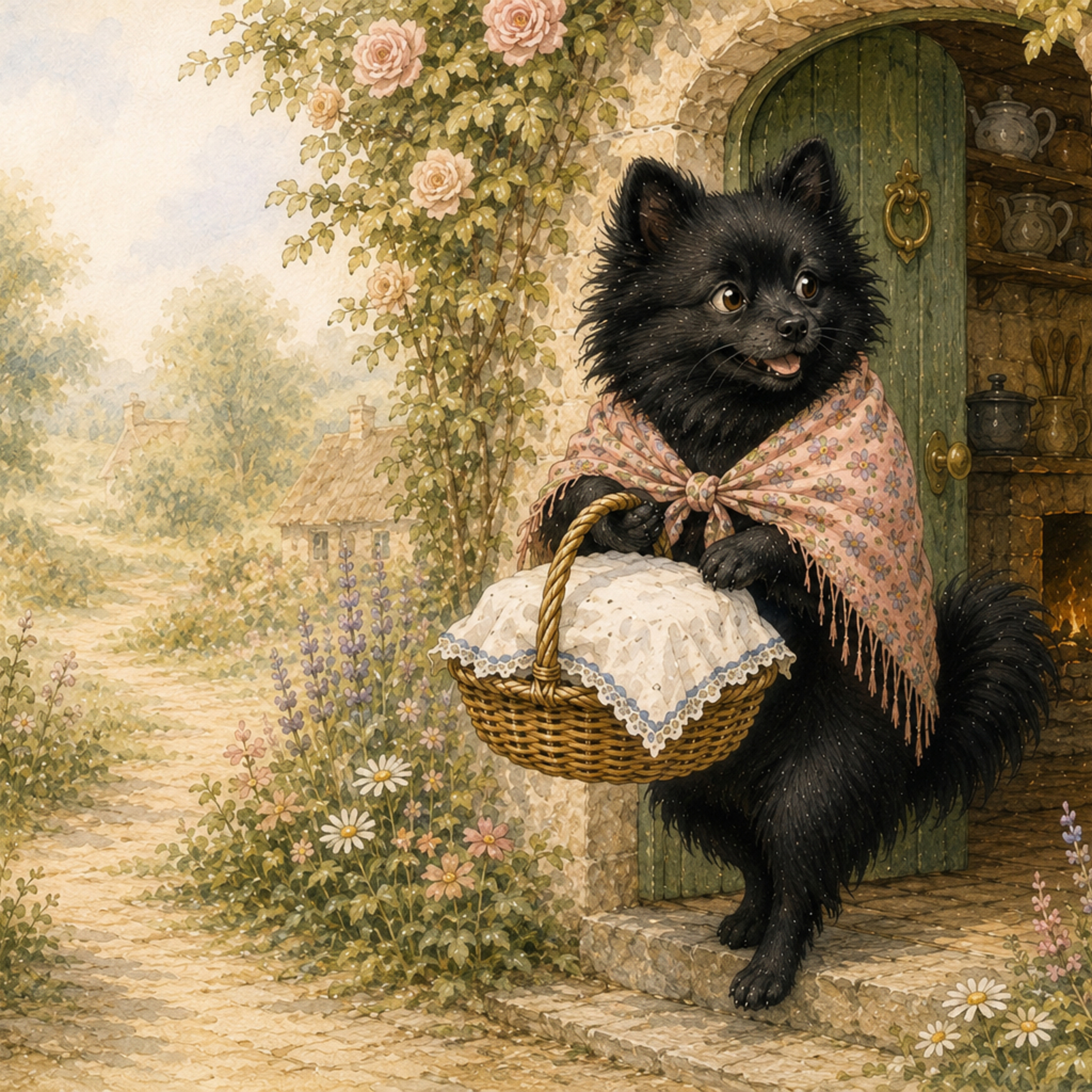 The Pie and the Patty Pan by Beatrix Potter | A Gentle Reading episode artwork