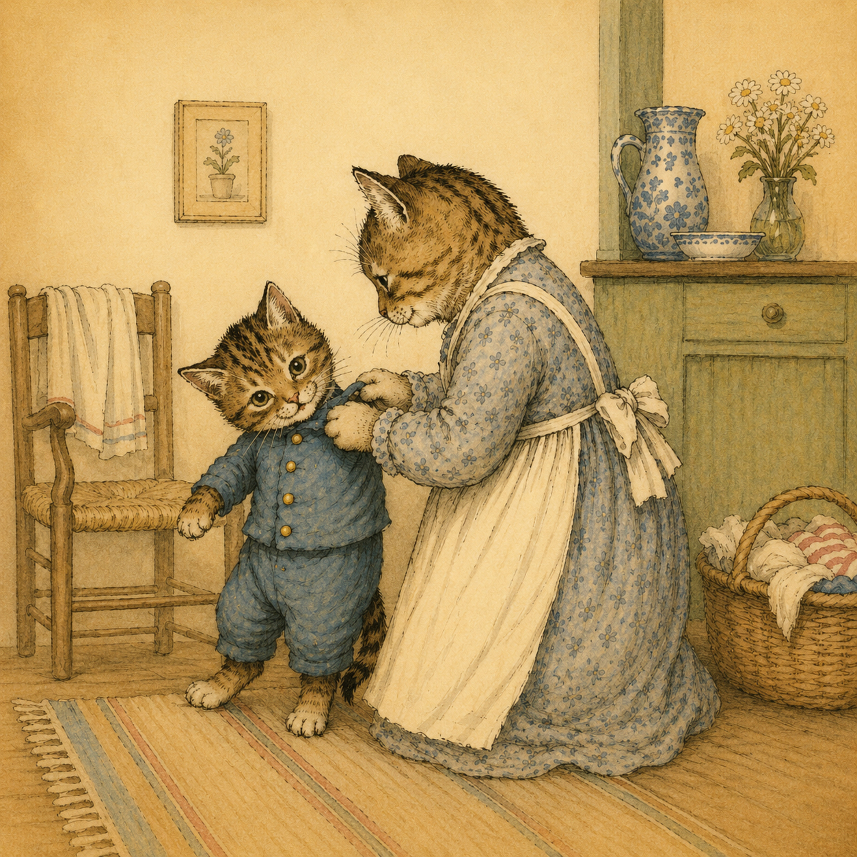 The Tale of Tom Kitten by Beatrix Potter | A Gentle Reading episode artwork