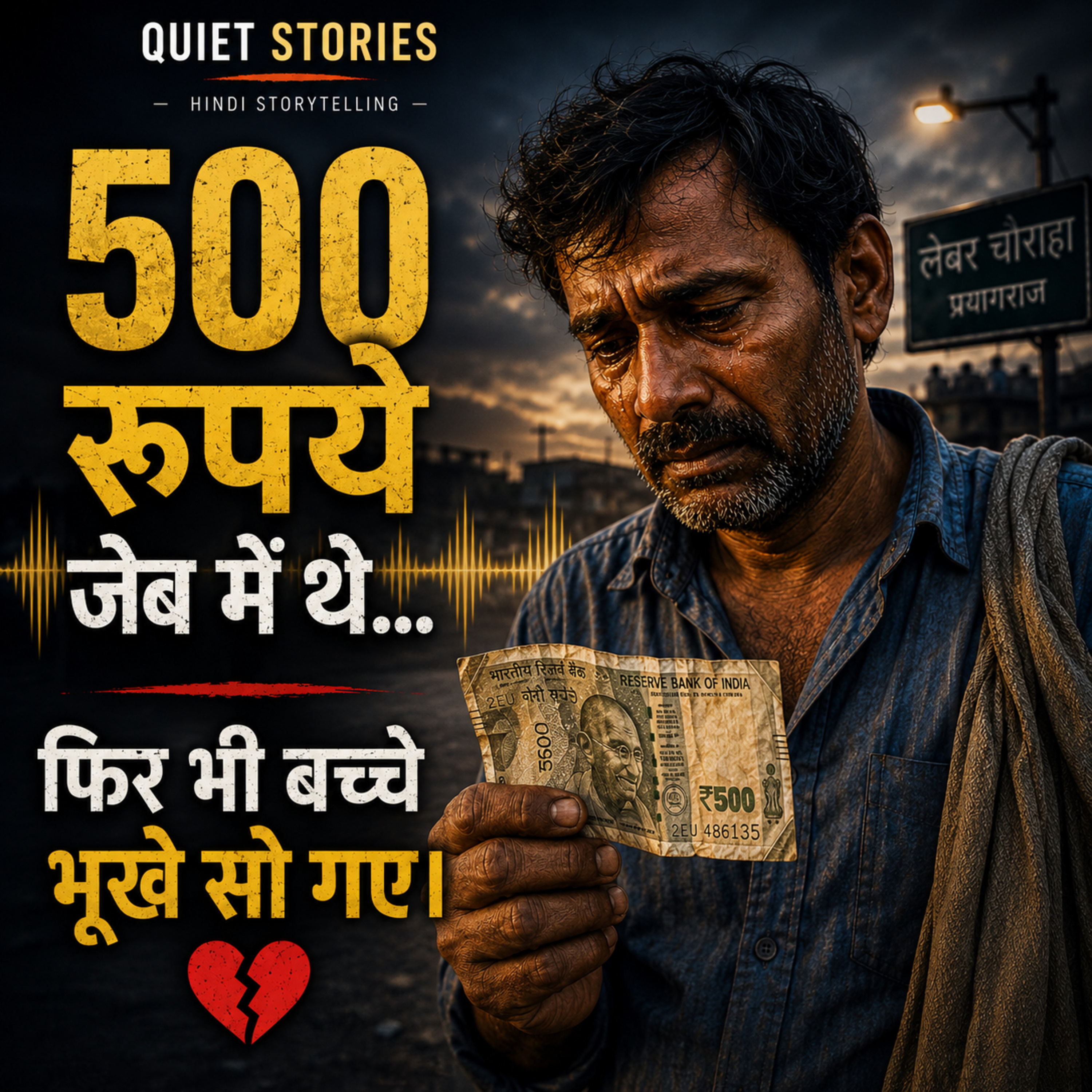 500 रुपये जेब में थे… फिर भी बच्चे भूखे सो गए। Quiet Stories episode artwork