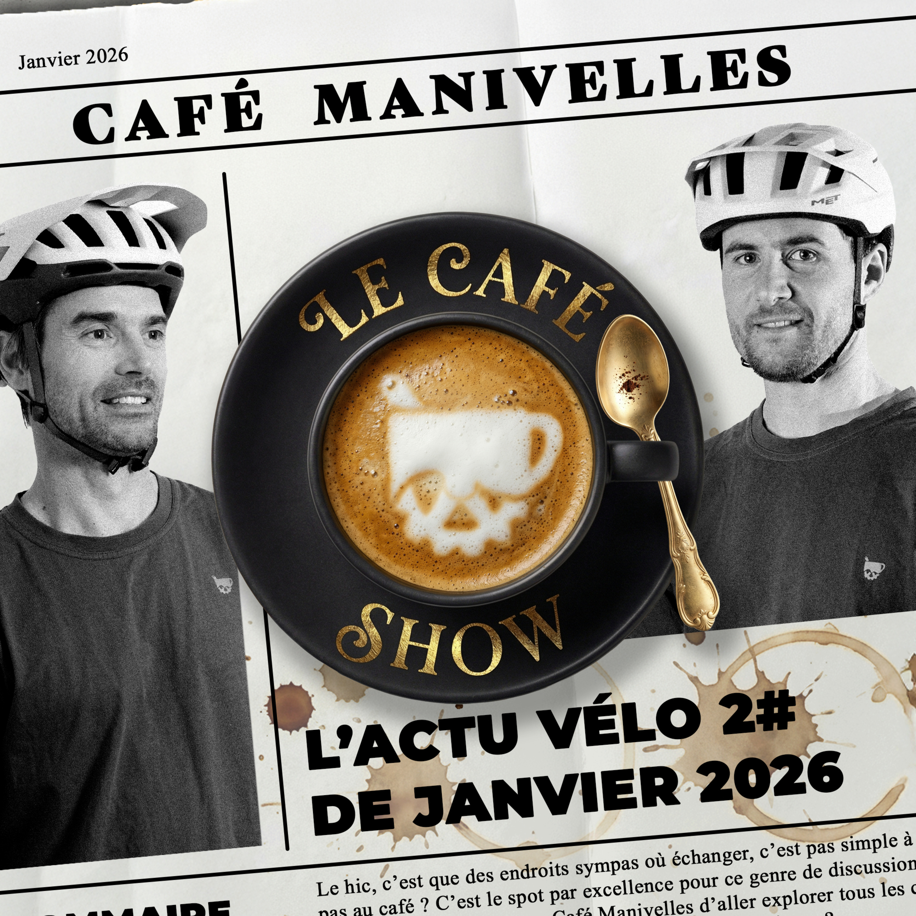 Le Café Show #2 : l'actu vélo de janvier 2026 ! 🚲☕️ episode artwork