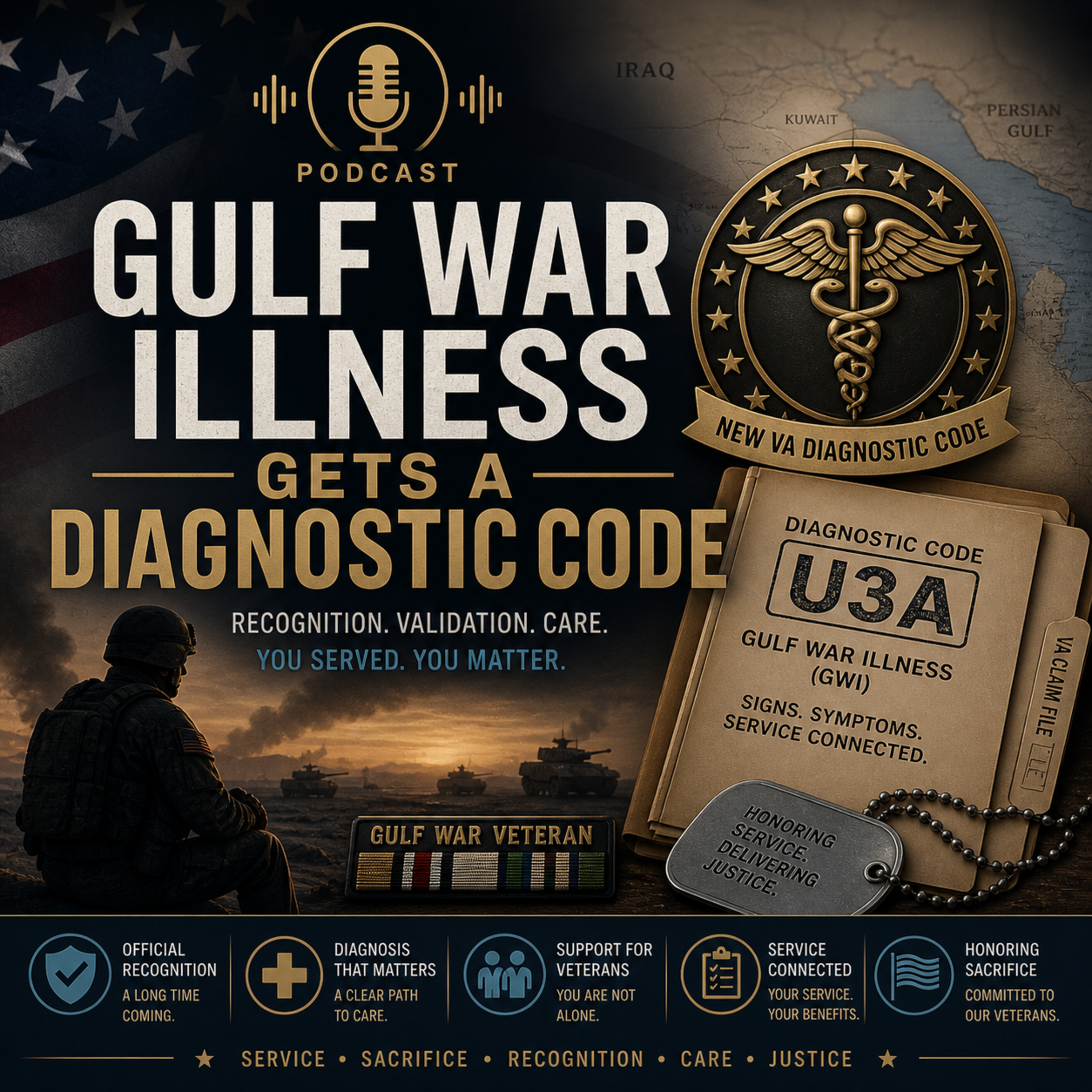 Gulf War Illness Gets A Diagnostic Code episode artwork